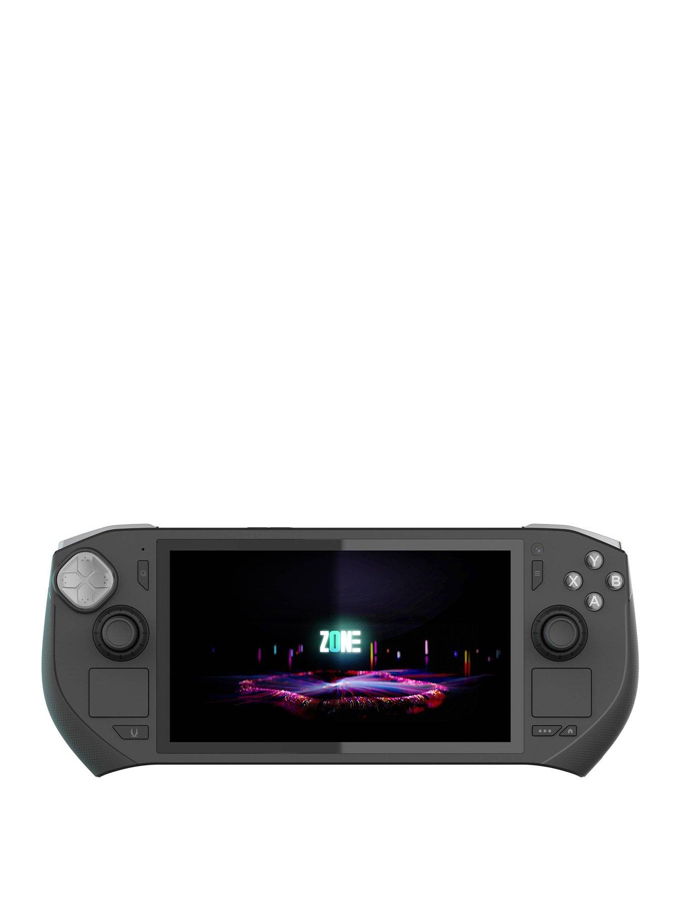  image of zotac-zone-handheld-pc-gaming-console-amd-ryzen-7-8840u-16gb-ram-512gb-ssd-amd-radeon-780m-7in-120hz-amoled-touchscreen-black