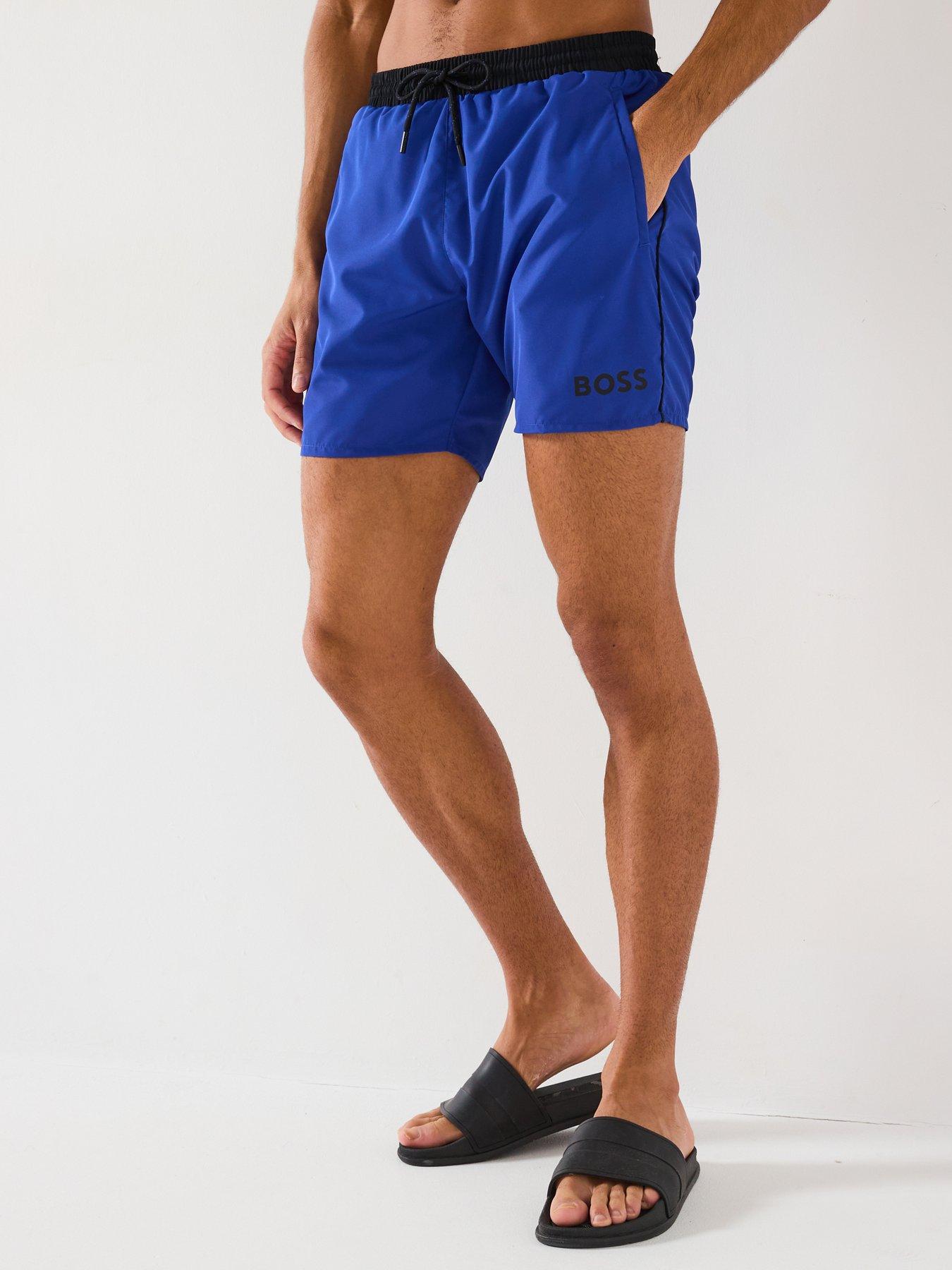 BOSS Starfish Swim Shorts - Blue