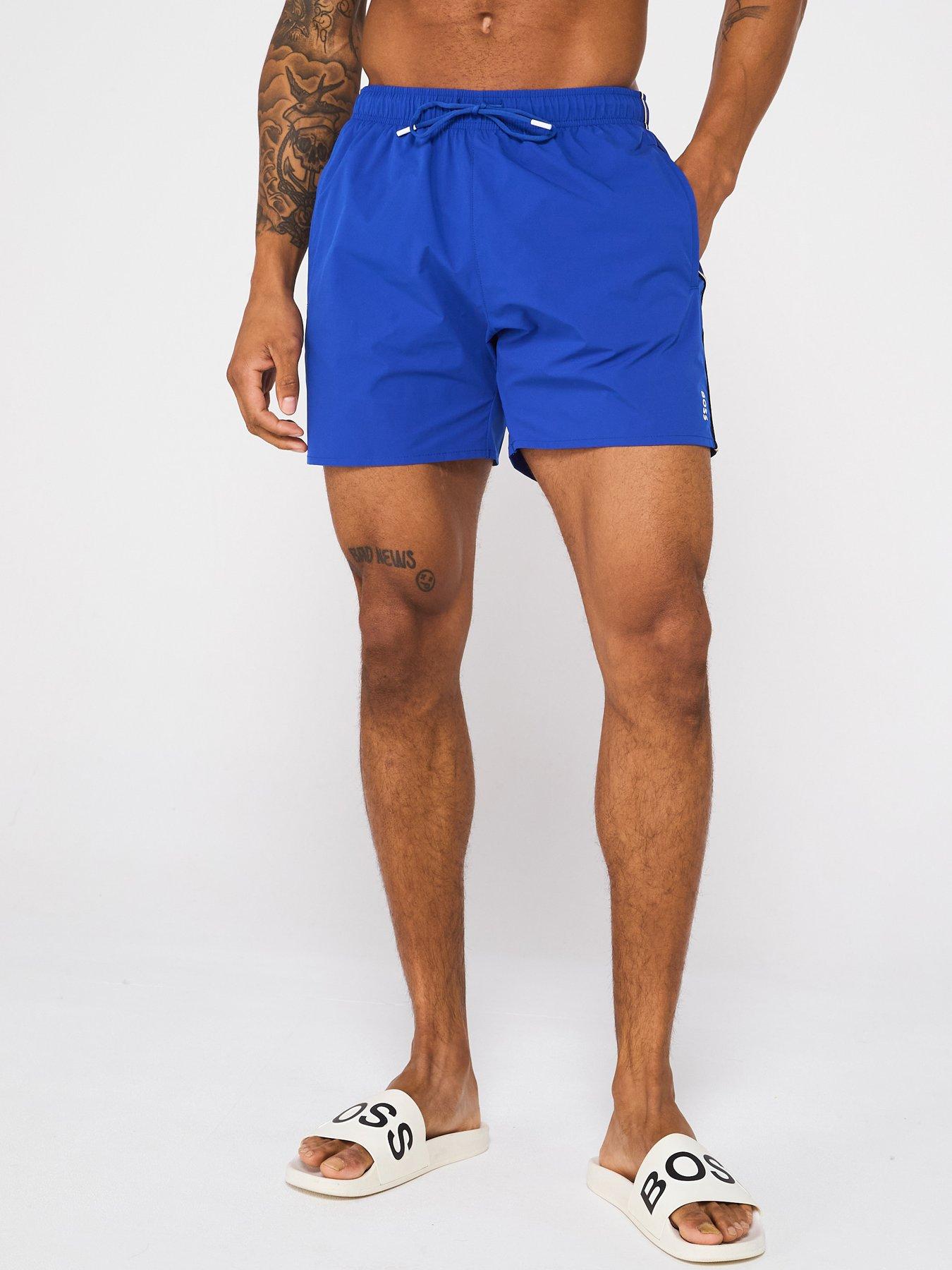boss-iconic-swim-shorts-blue