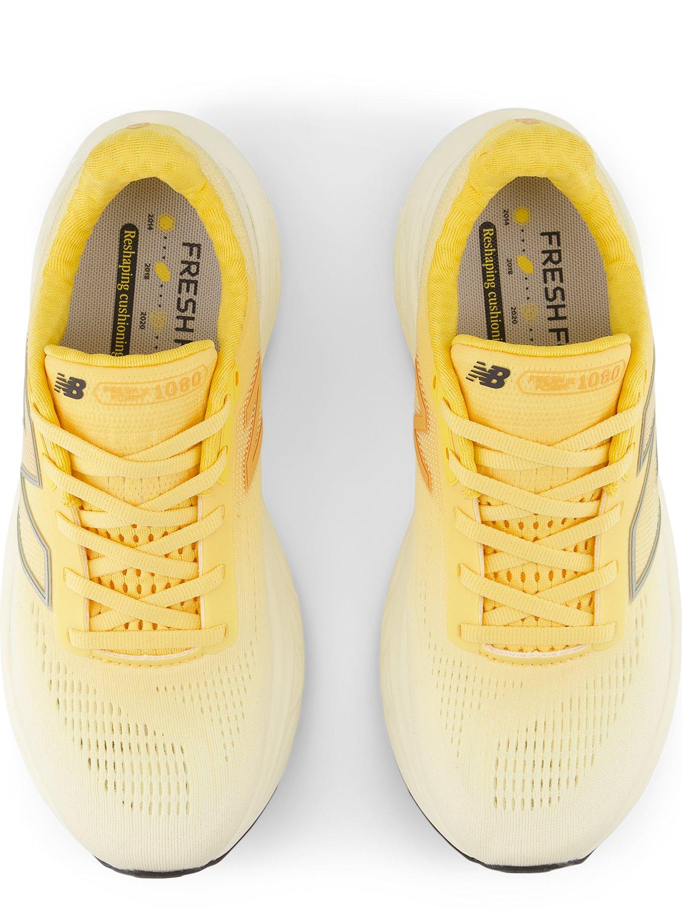  image of new-balance-womens-running-1080-v14-trainers-yellow