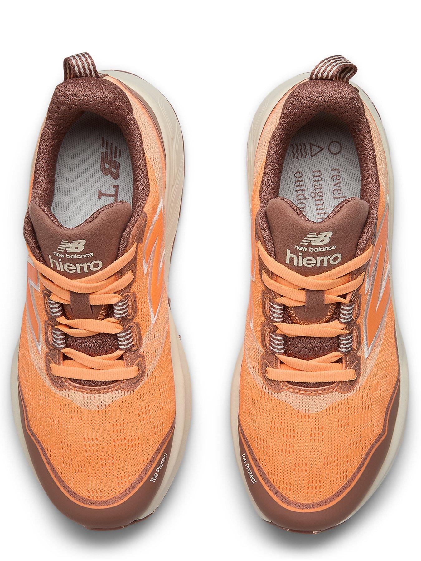  image of new-balance-womens-trail-running-fresh-foam-x-hierro-v9-trainers-orange