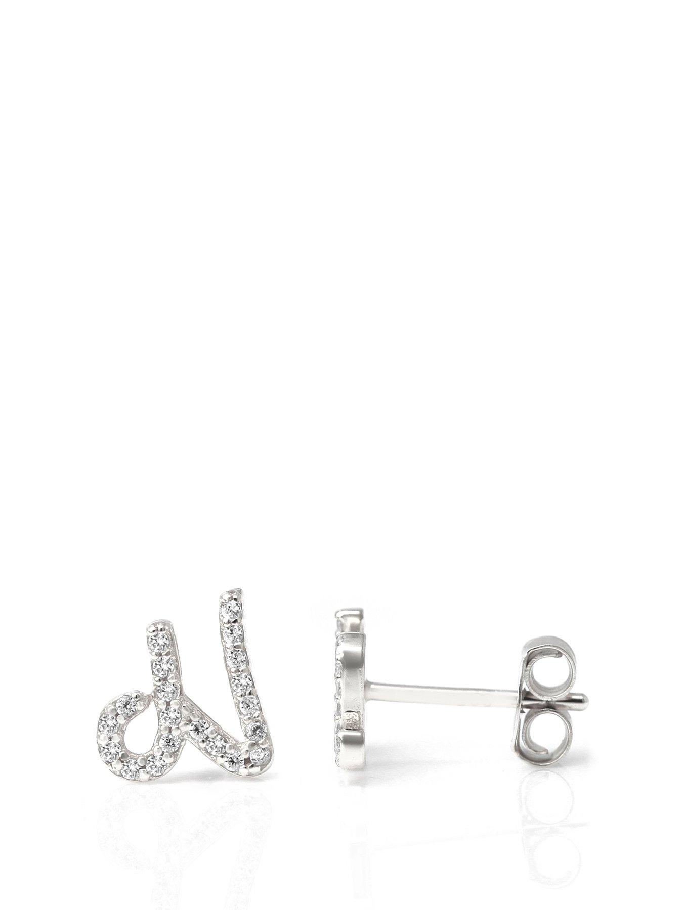say-it-with-luxe-cz-initial-earrings-silver