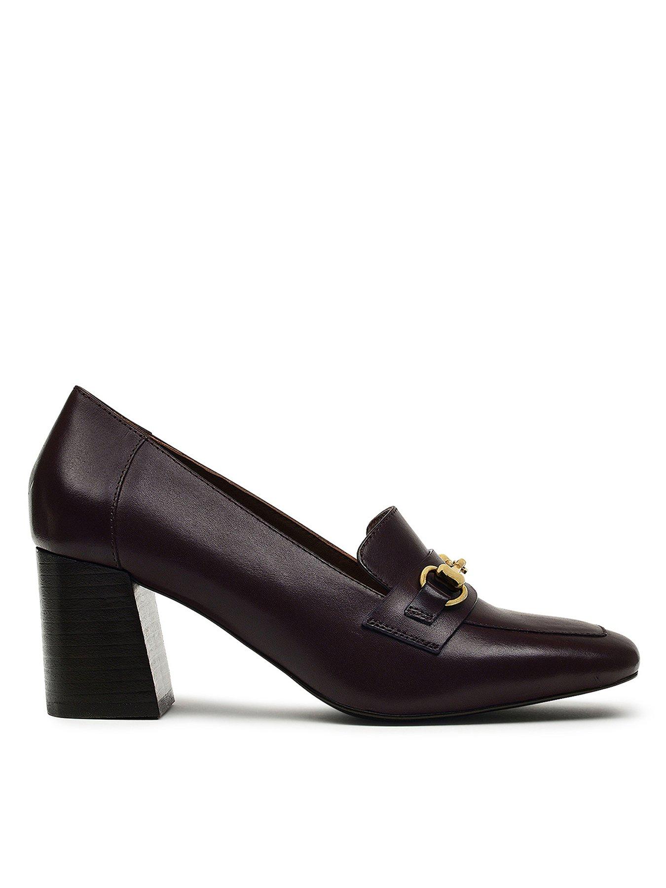 undefined Burlington Mews Heeled Saddle Loafer