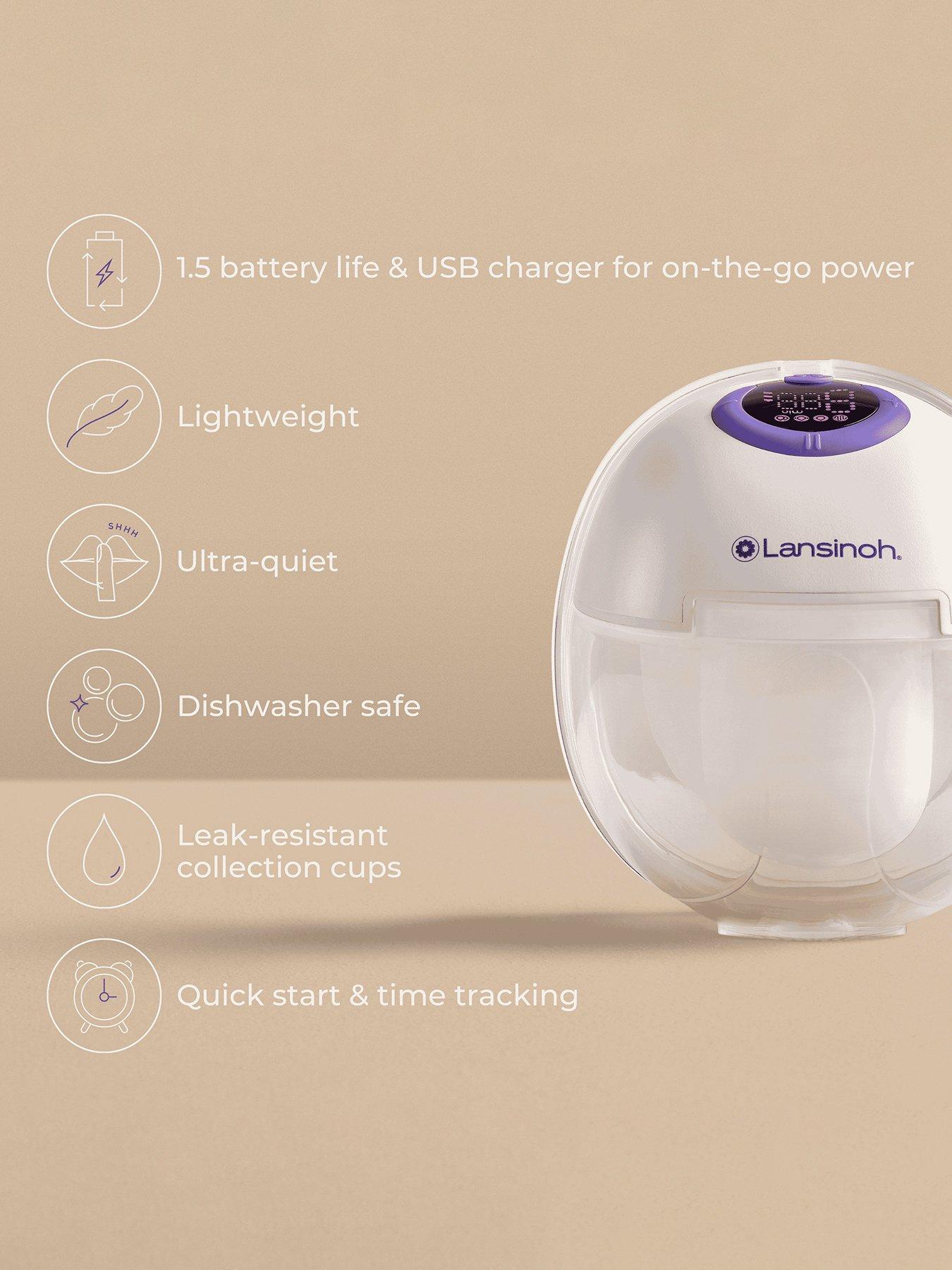  image of lansinoh-wearable-double-breast-pump