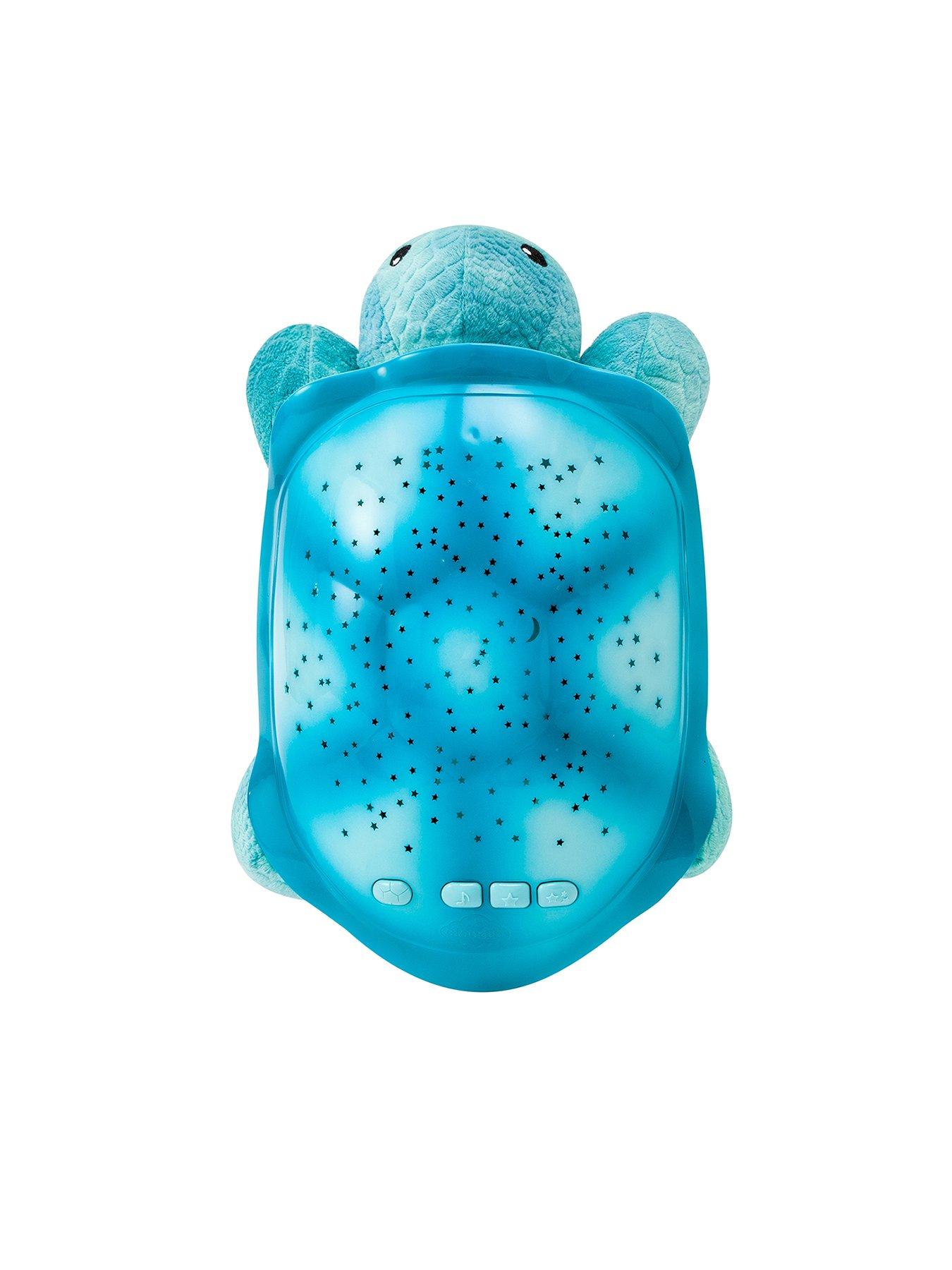  image of cloudb-twinkling-twilight-turtle-aqua-night-light-projector-sleeping-aid