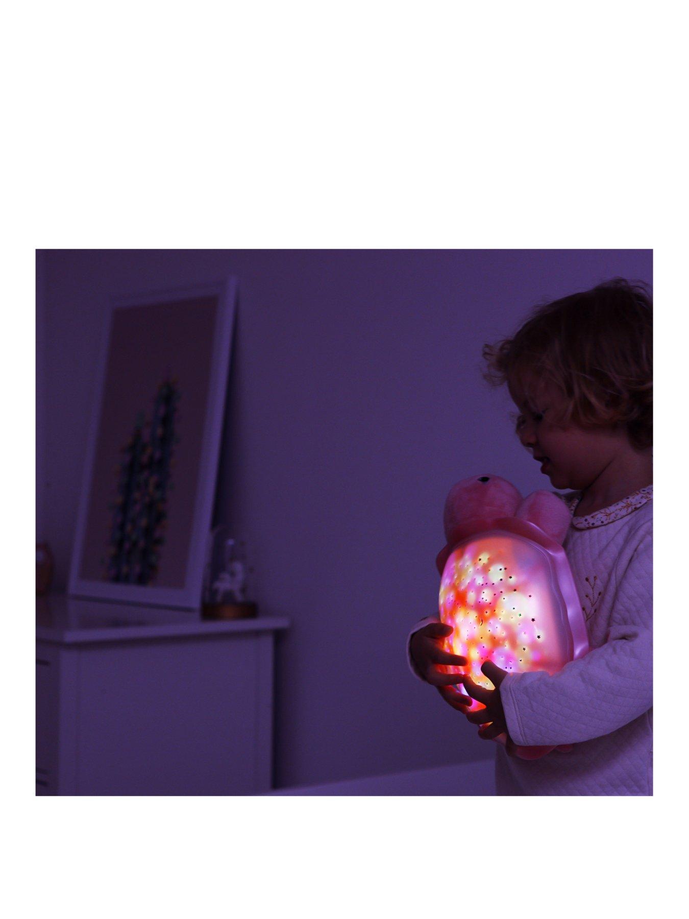 Image 3 of 6 of cloud.b Twinkling Twilight Turtle Pink Night Light Projector Sleeping Aid
