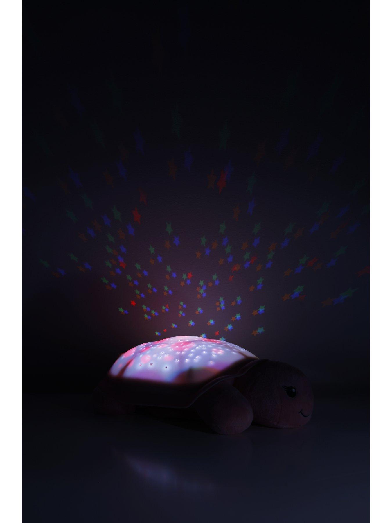 Image 5 of 6 of cloud.b Twinkling Twilight Turtle Pink Night Light Projector Sleeping Aid