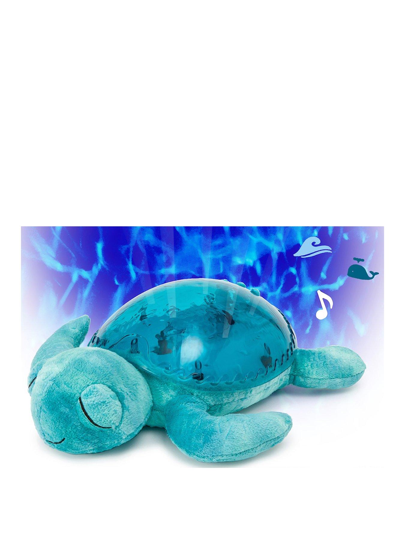  image of cloudb-tranquil-turtle-aqua-usb-c-rechargeable-nightlight-ocean-projector-sleeping-aid