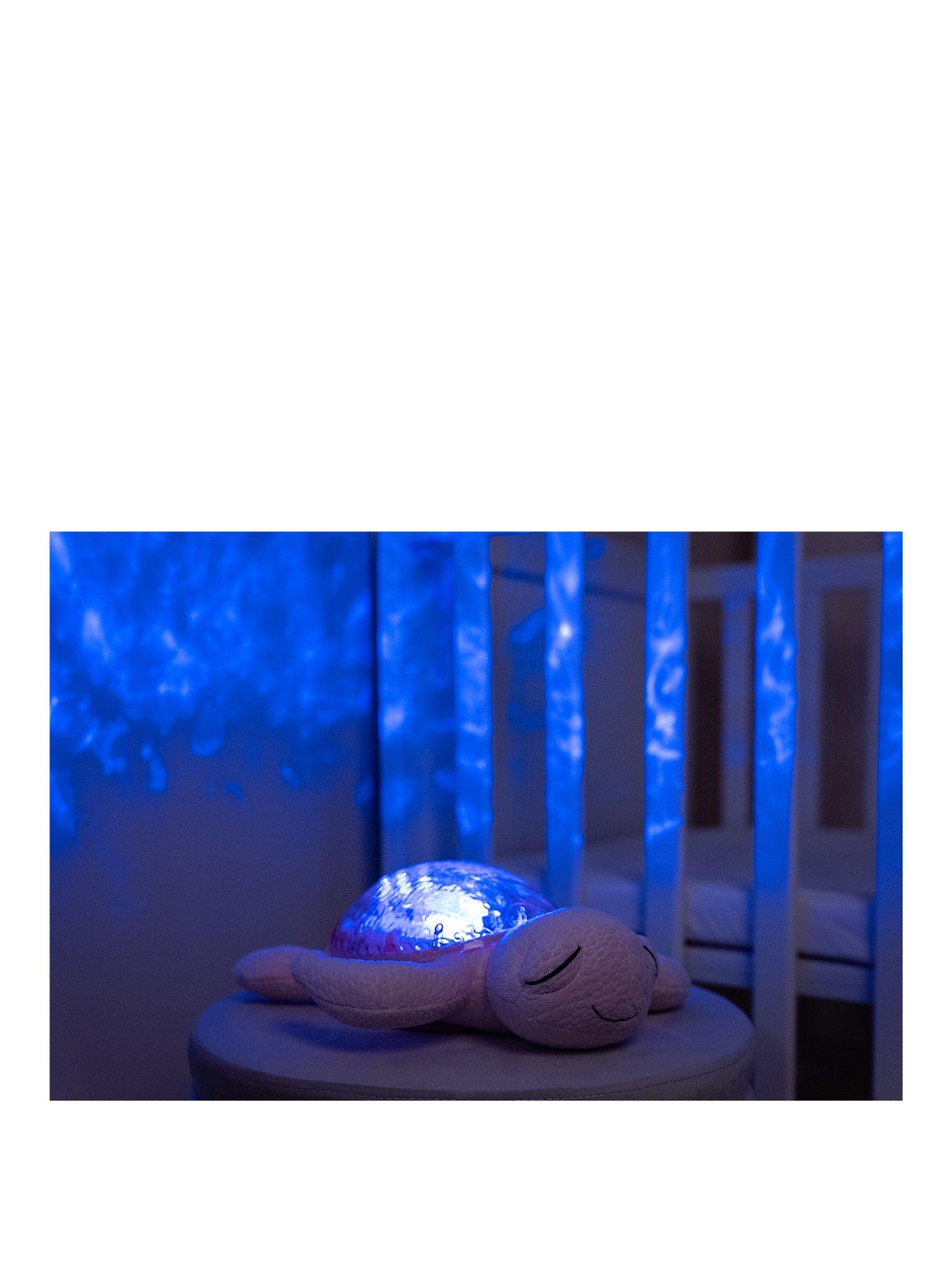  image of cloudb-tranquil-turtle-pink-usb-c-rechargeable-nightlight-ocean-projector-sleeping-aid