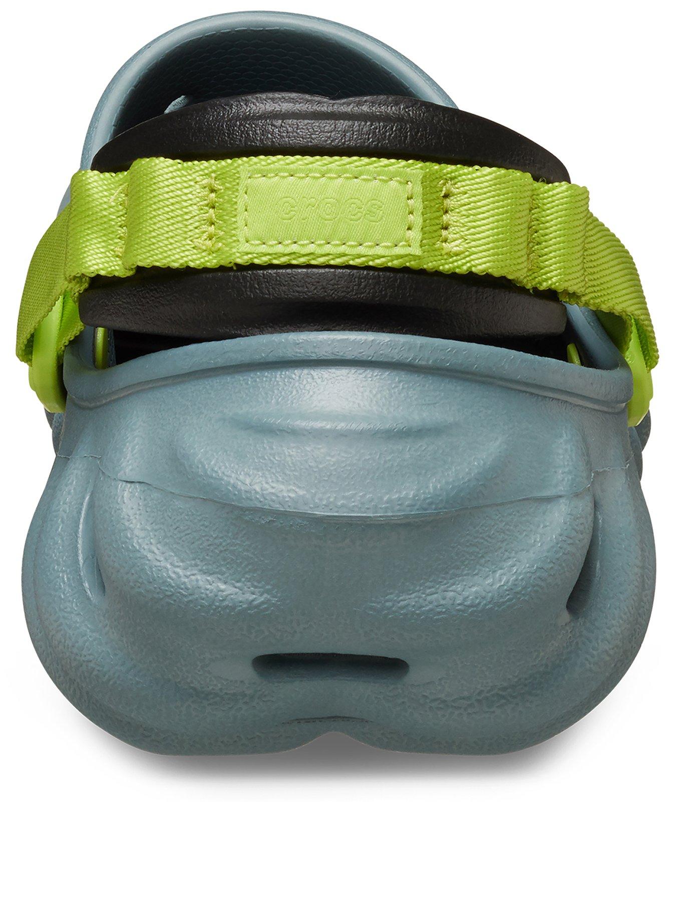 CROCS - Echo Clogs - Men\'s Light Blue Slip-On Sandals with Lime Green Strap Nuevas Crocs Echo Wave: Moda y Confort | TikTok main image 2
