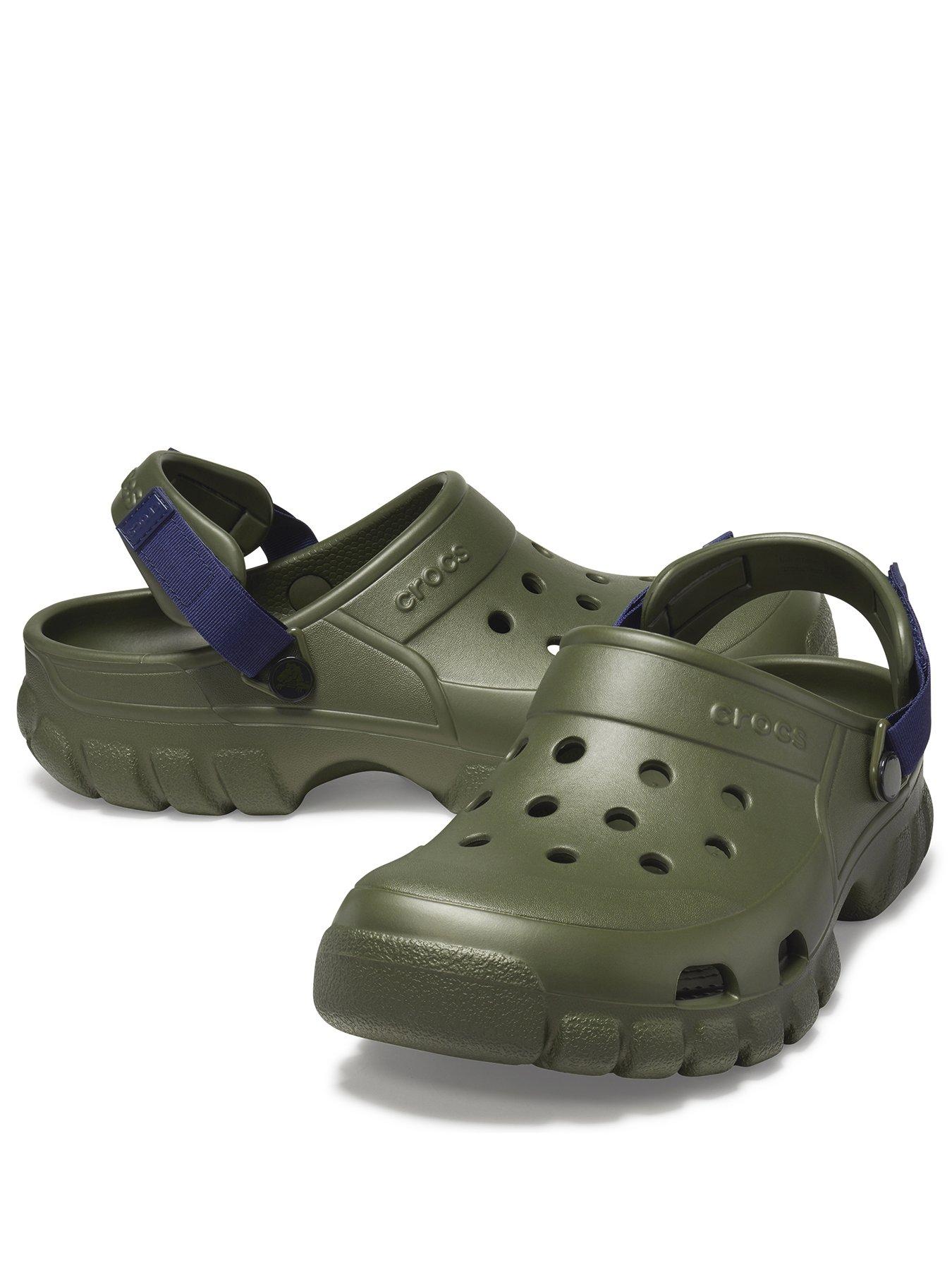 Crocs Men's Offroad Sport Clog Sandal Khaki Littlewoods