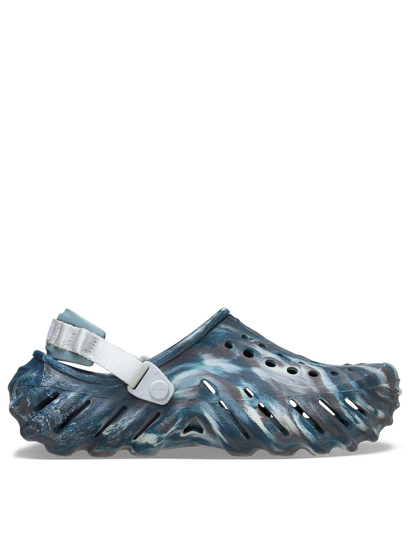  image of crocs-mens-echo-marbled-clog-sandal