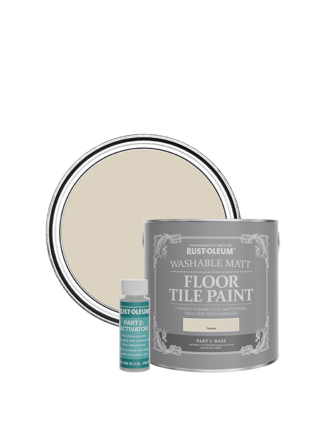 Rust-Oleum Floor Tile Paint Hessian Matt 2.5l | littlewoods.com