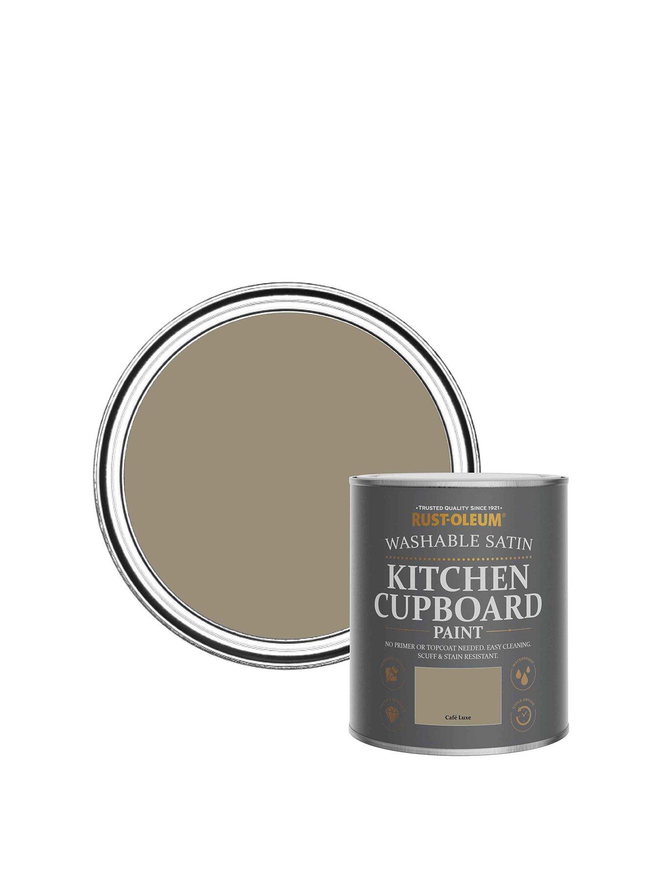 undefined Satin Finish Kitchen Cupboard Paint - Café Luxe