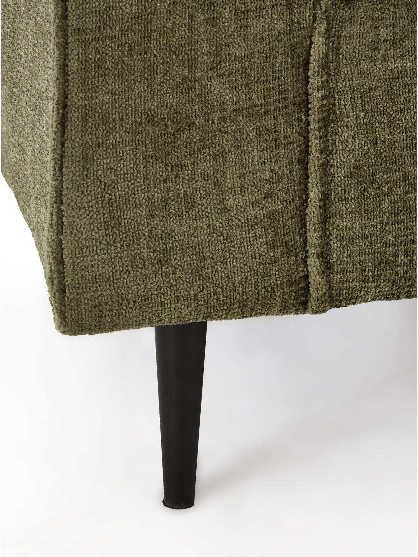 Image 4 of 7 of The Very Collection Guild 3 Seater Fabric Sofa - Olive - FSC&reg; Certified