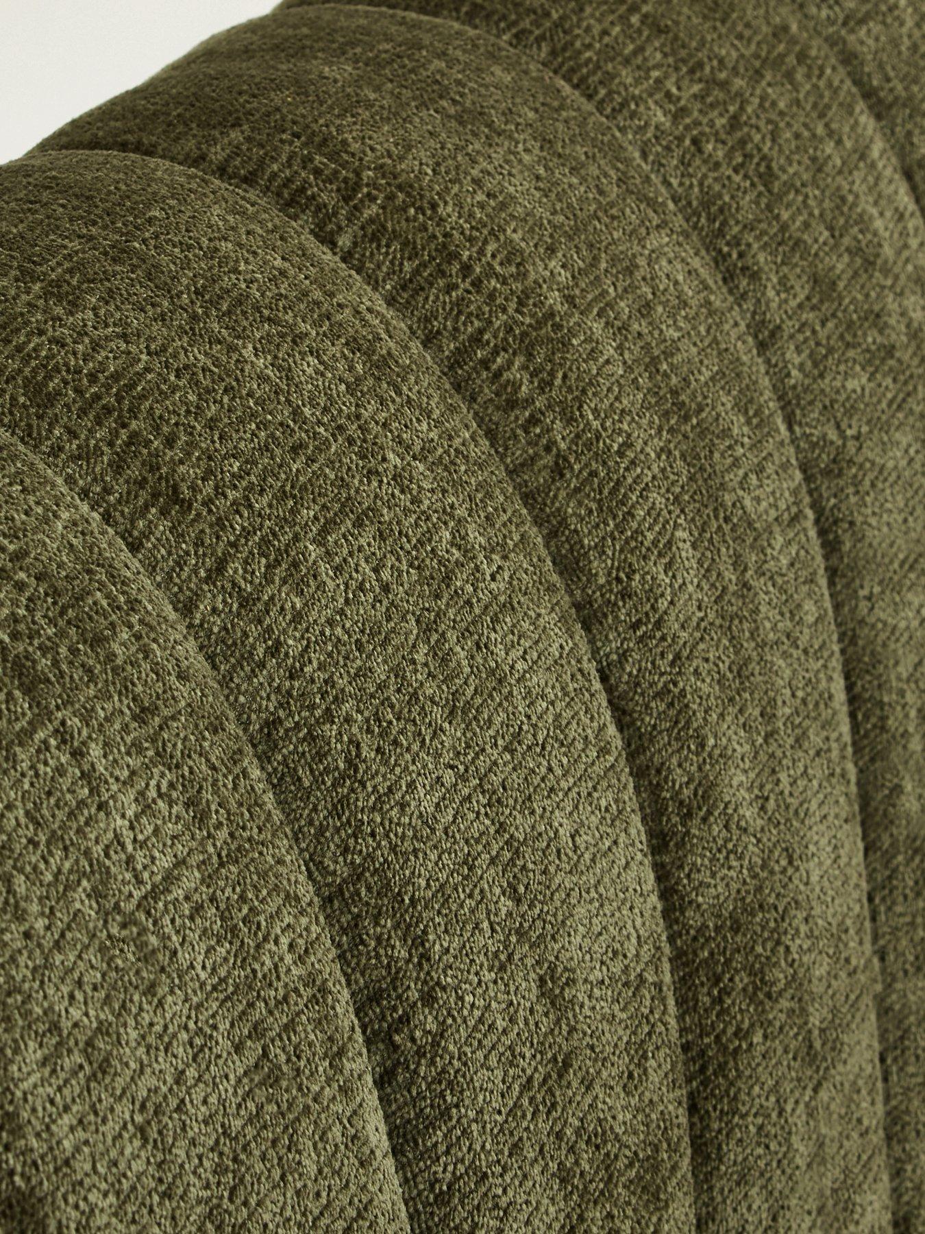 Image 6 of 7 of The Very Collection Guild 2 Seater Fabric Sofa - Olive - FSC&reg; Certified