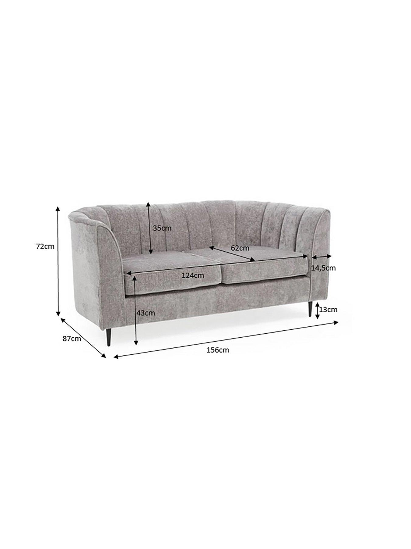 Image 7 of 7 of The Very Collection Guild 2 Seater Fabric Sofa - Olive - FSC&reg; Certified