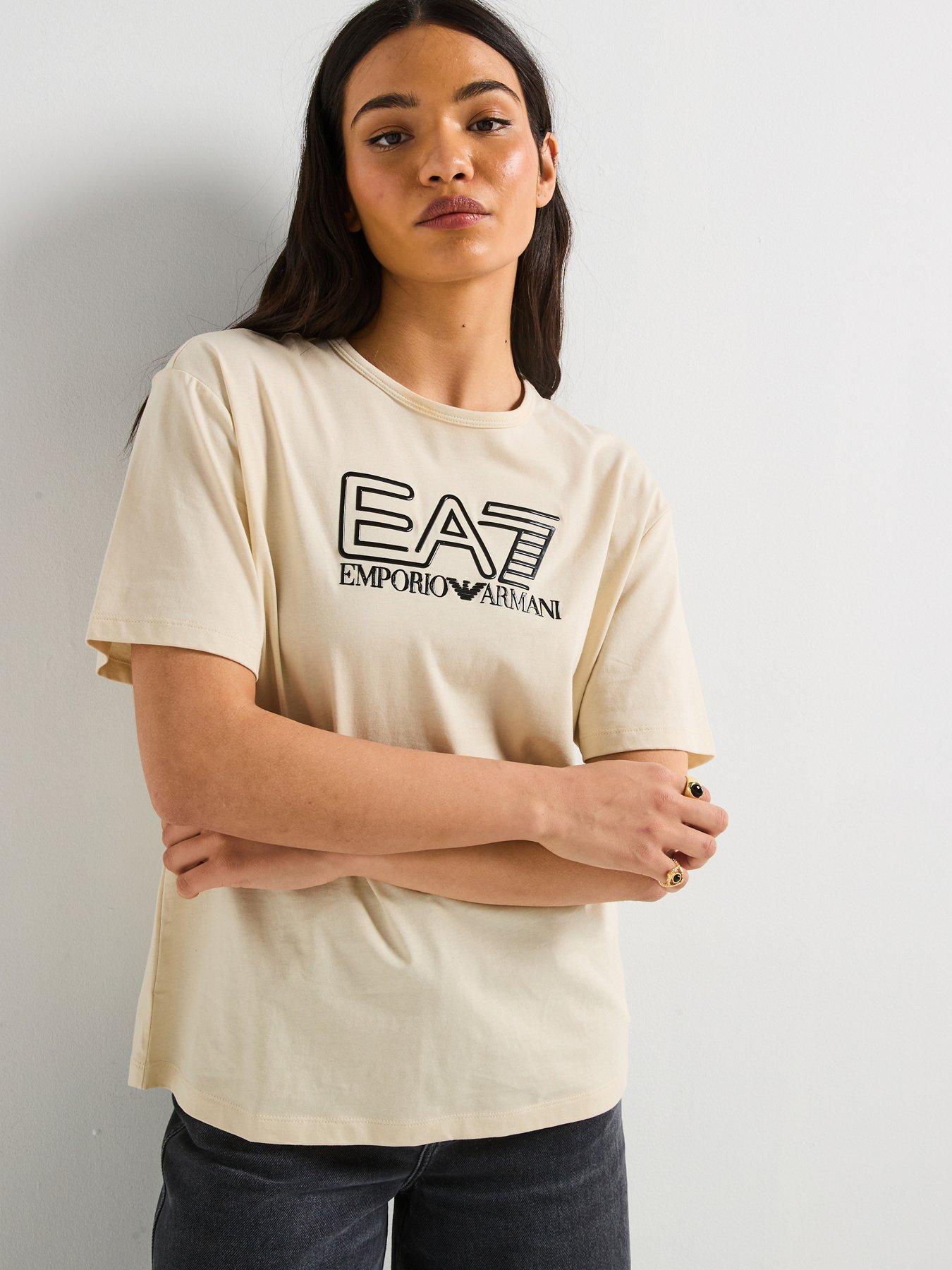 undefined Train Visibility Logo Short Sleeve T-Shirt - Beige