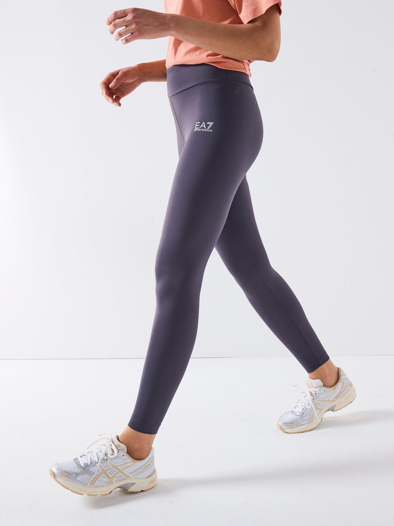  image of ea7-emporio-armani-vigor7-logo-legging-grey