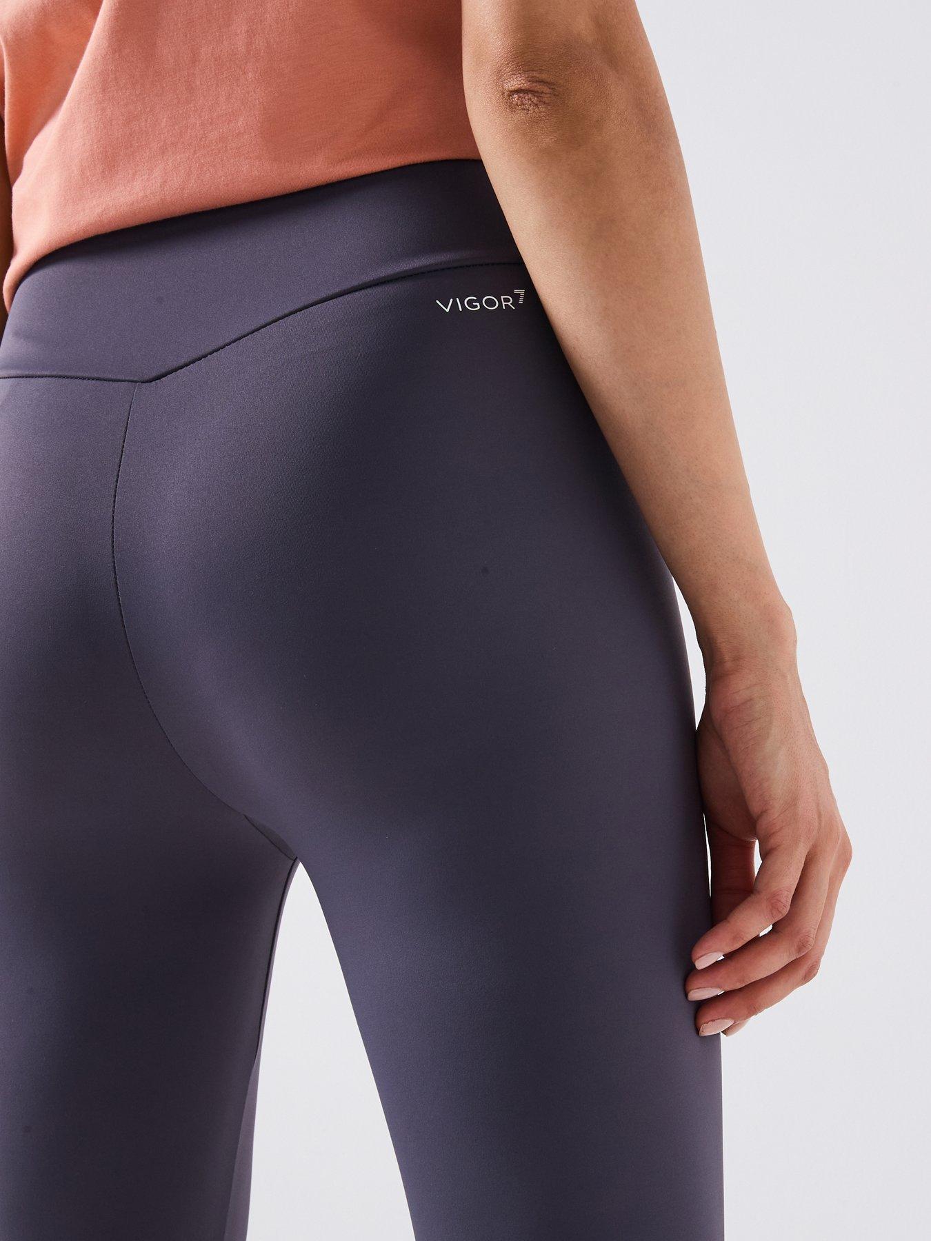  image of ea7-emporio-armani-vigor7-logo-legging-grey