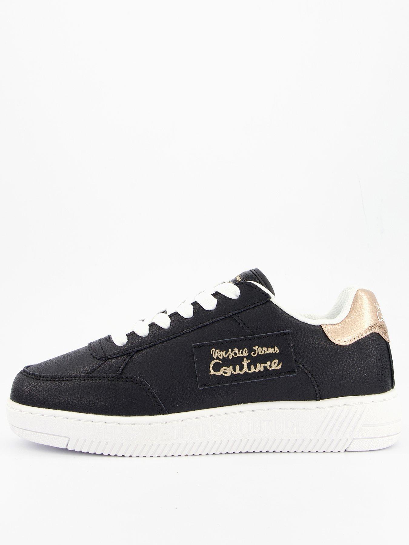 Versace Jeans Couture Script Logo Sneakers - Black
