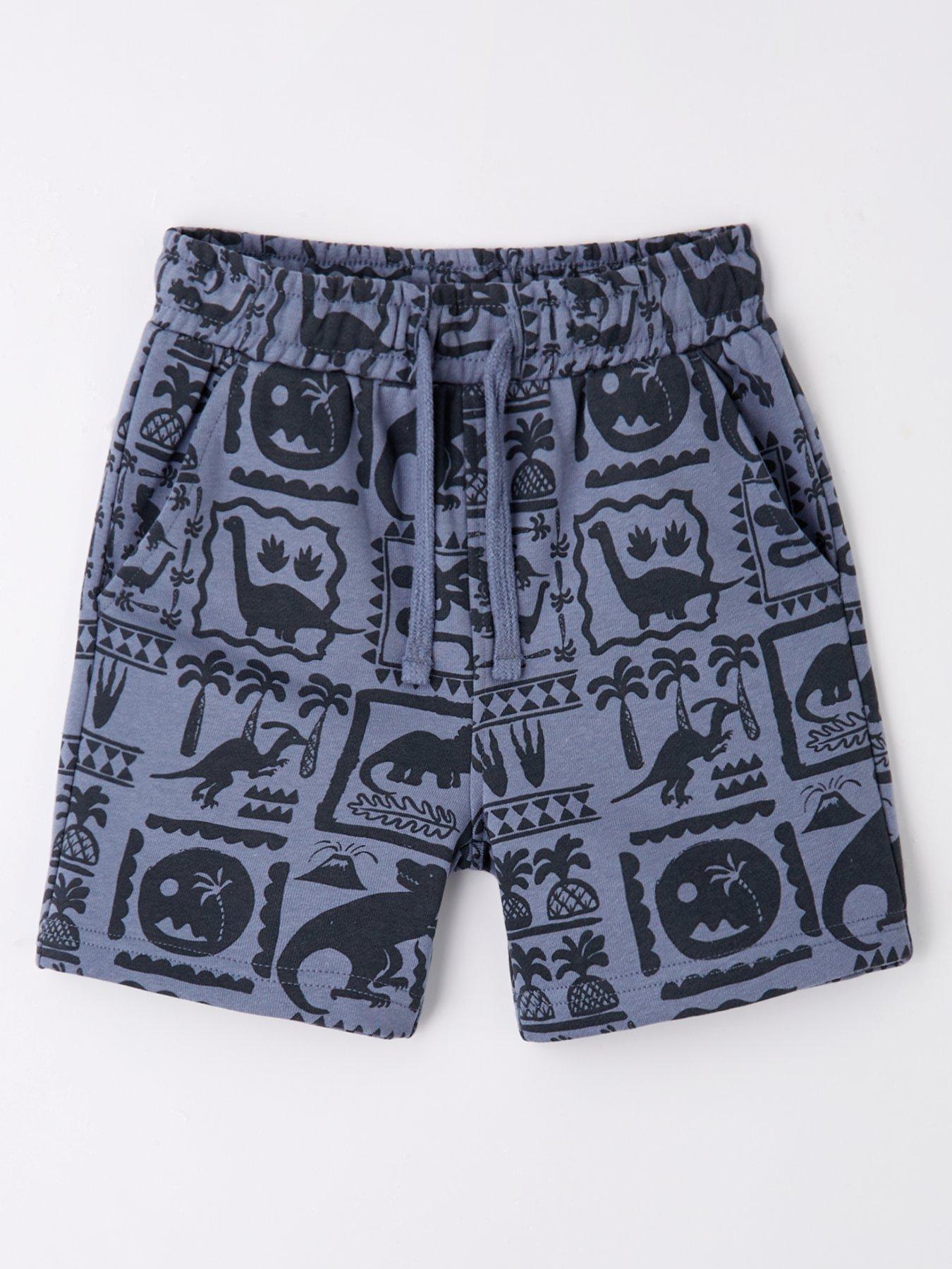 mini-v-by-very-boys-jersey-dinosaur-printed-shorts-mono