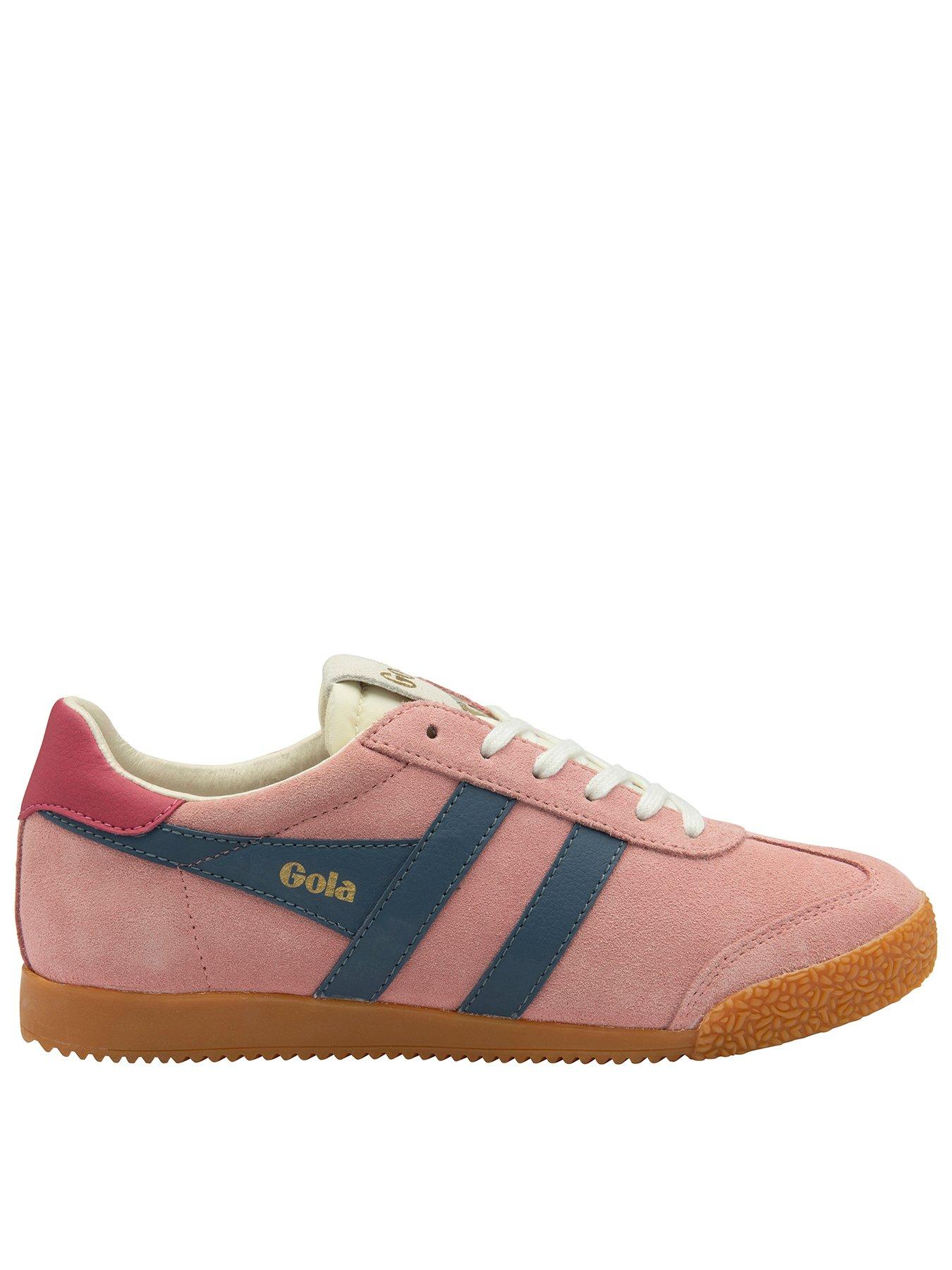  image of gola-womens-elan-trainers-pinkblue