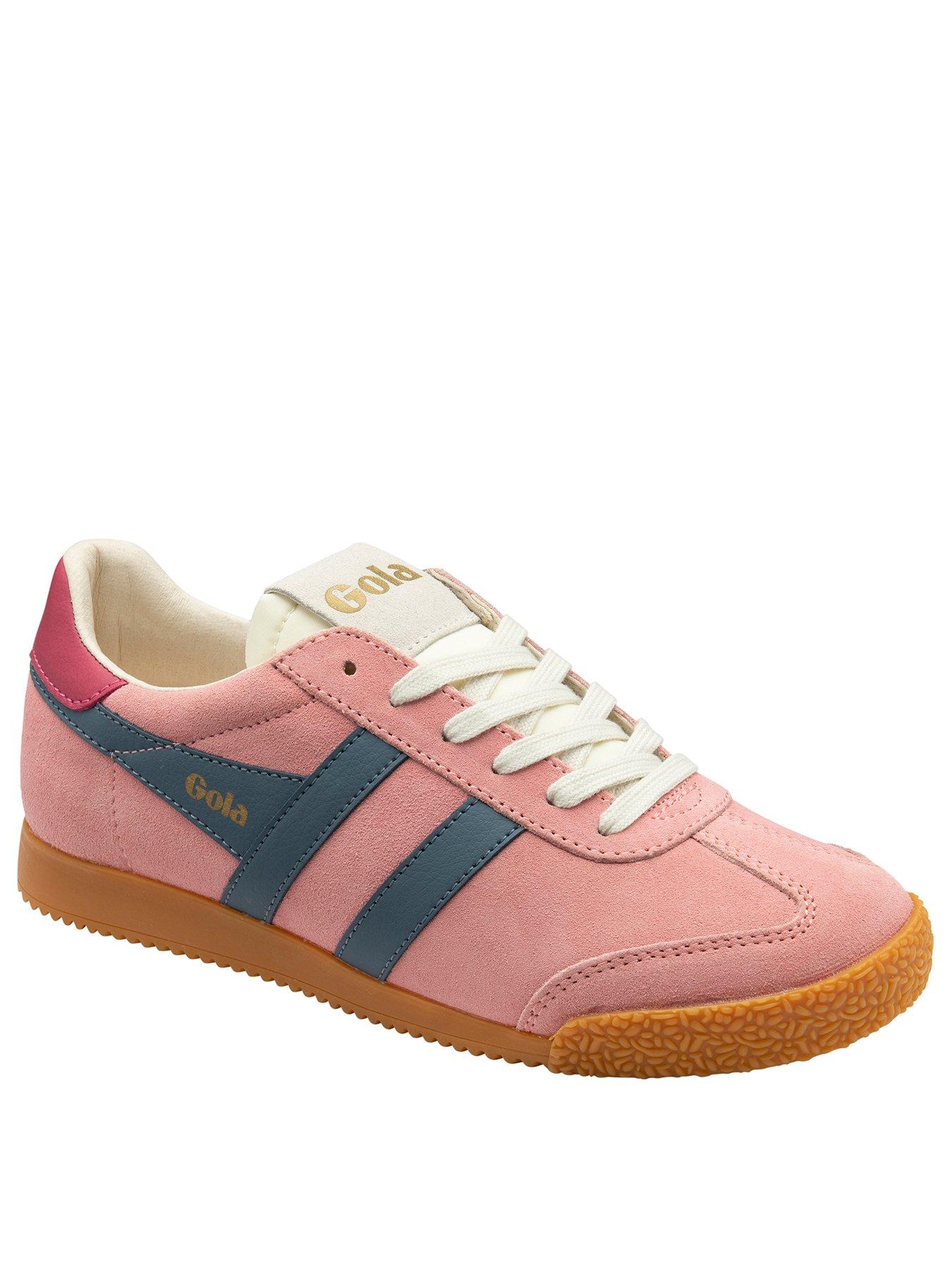  image of gola-womens-elan-trainers-pinkblue