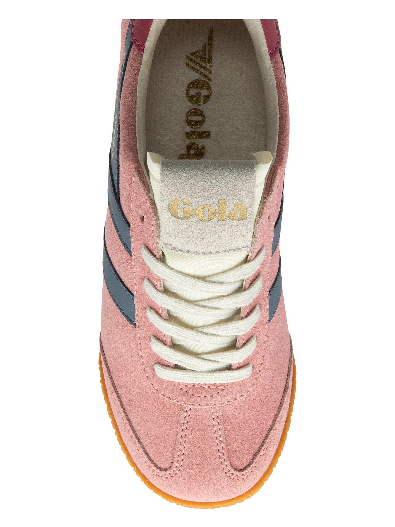  image of gola-womens-elan-trainers-pinkblue