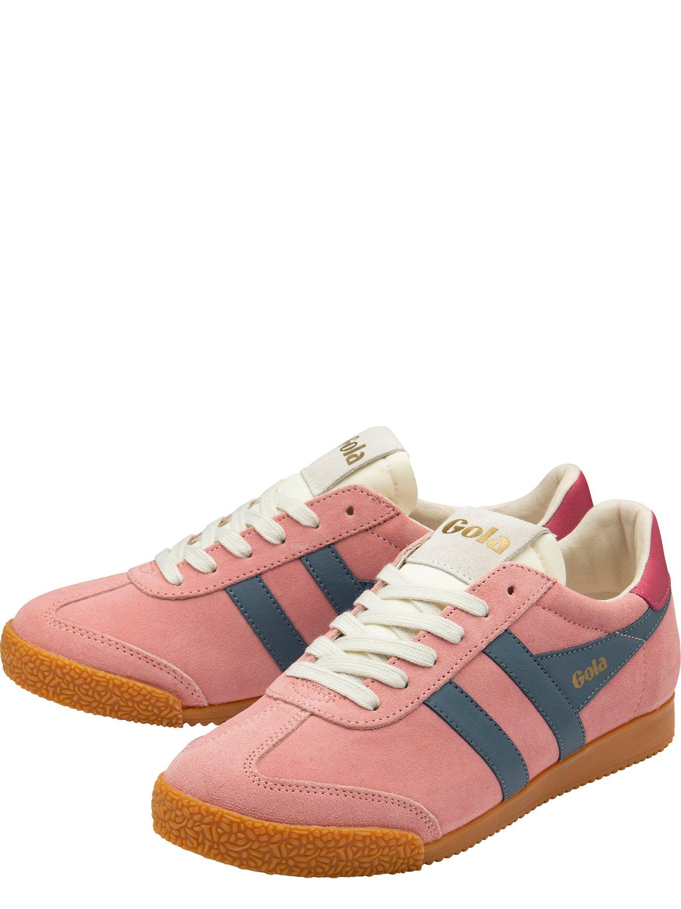  image of gola-womens-elan-trainers-pinkblue