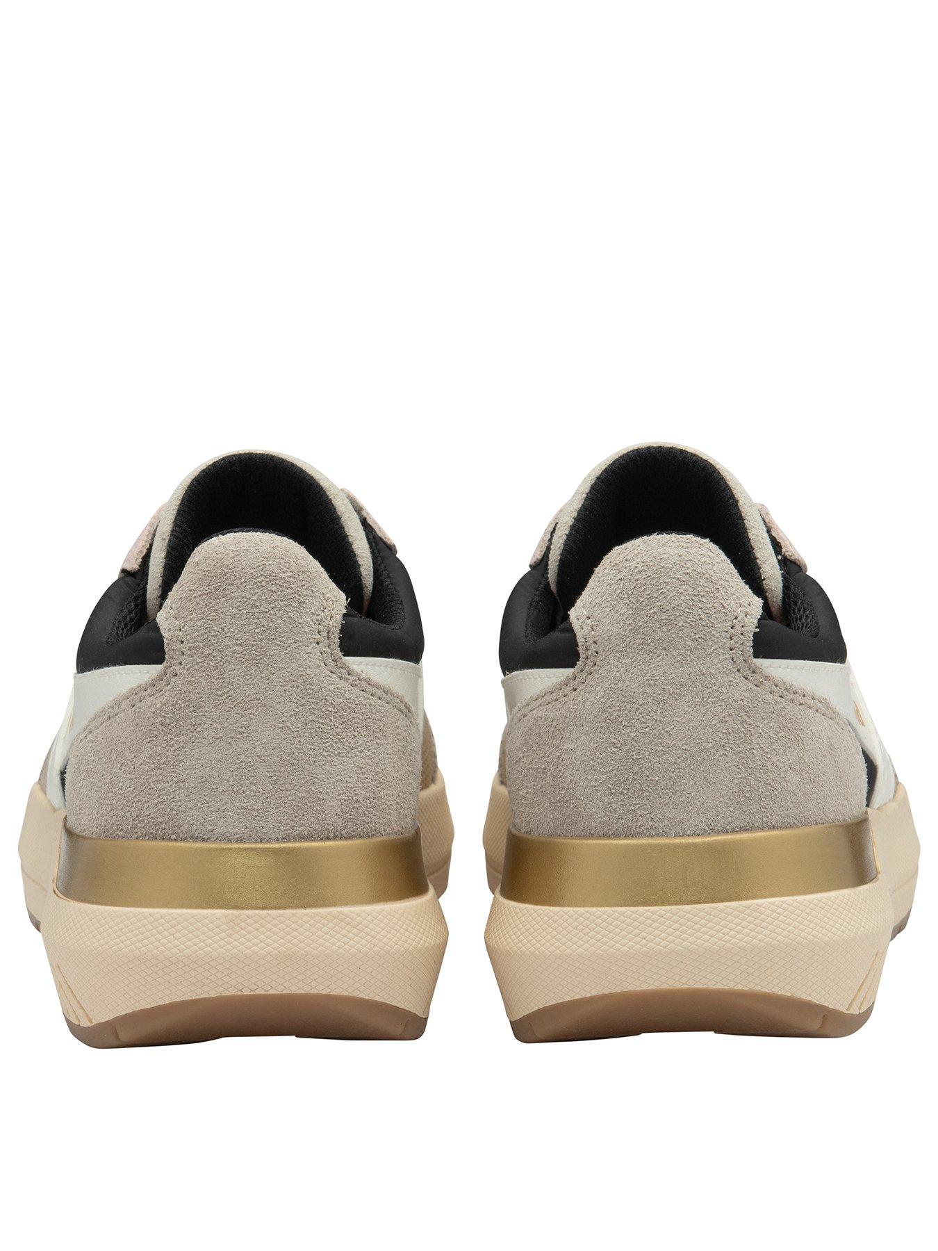  image of gola-womens-raven-trainers-greyblack