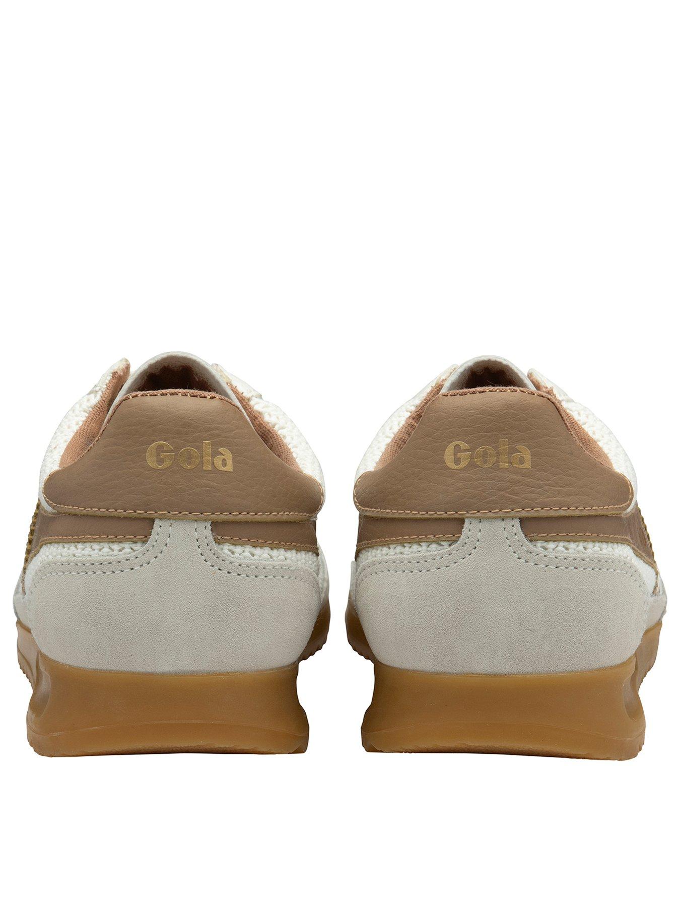  image of gola-womens-tornado-zephyr-trainers-off-whitebrown