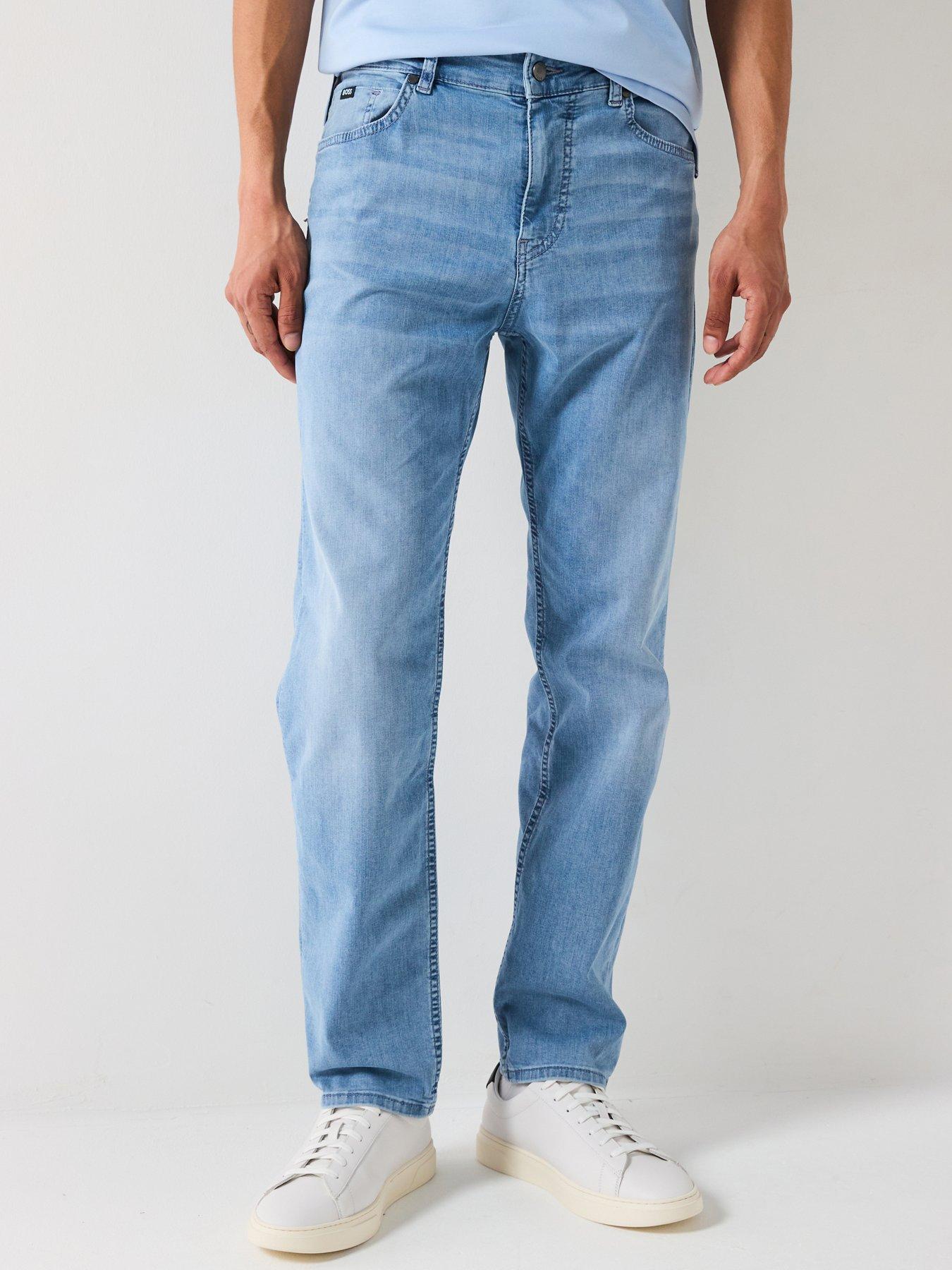  image of boss-p-remaine-performance-tech-travel-regular-fit-jeans-light-blue