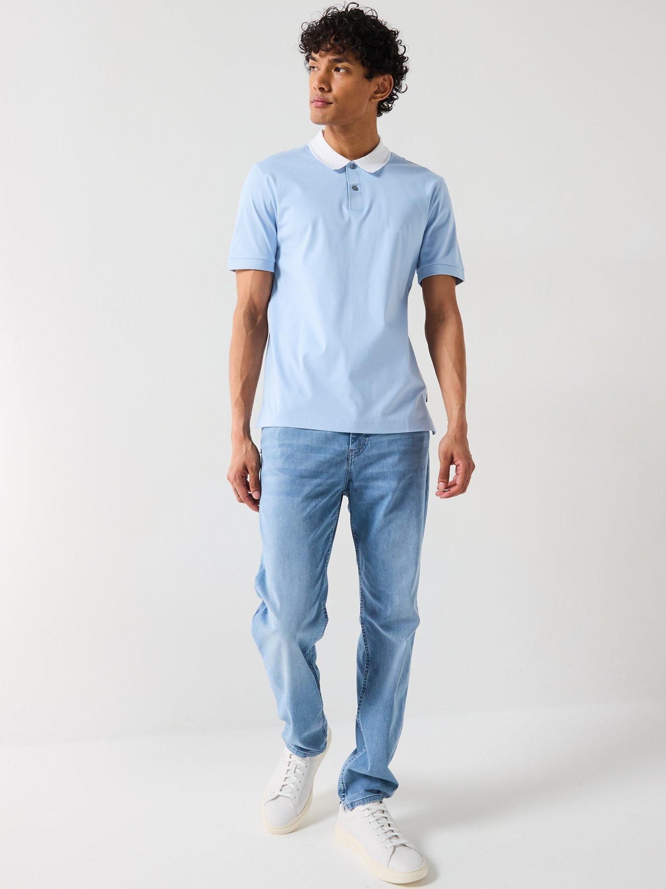  image of boss-p-remaine-performance-tech-travel-regular-fit-jeans-light-blue