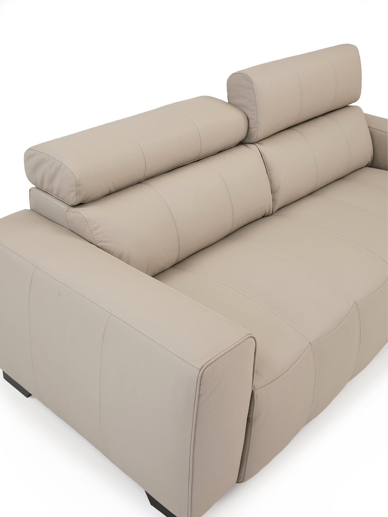  image of very-home-cannes-3-2-seater-leather-sofa-set-buy-amp-save