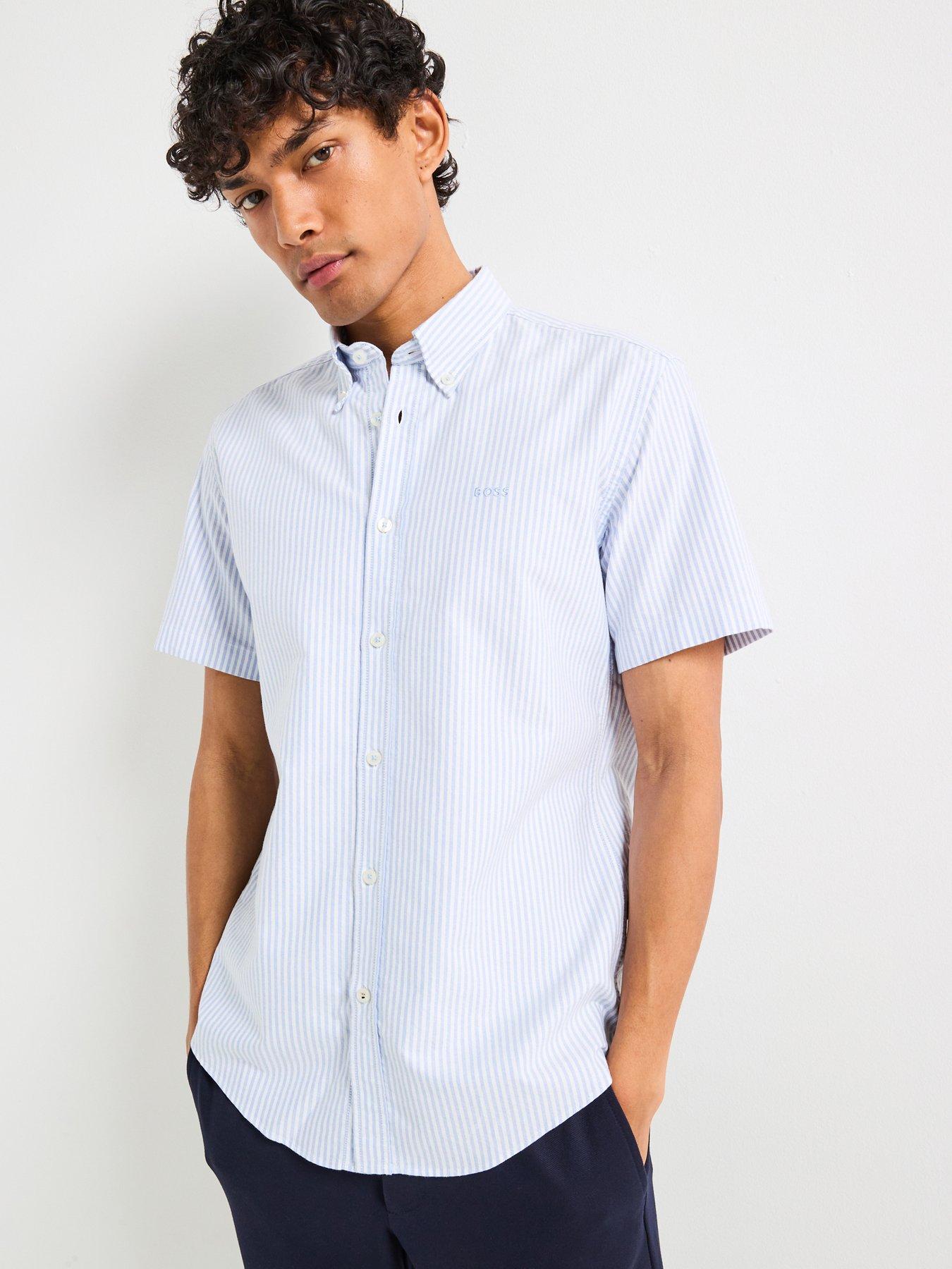 boss-h-roan-252-slim-fit-oxford-stripe-short-sleeve-shirt-lightpastel-blue