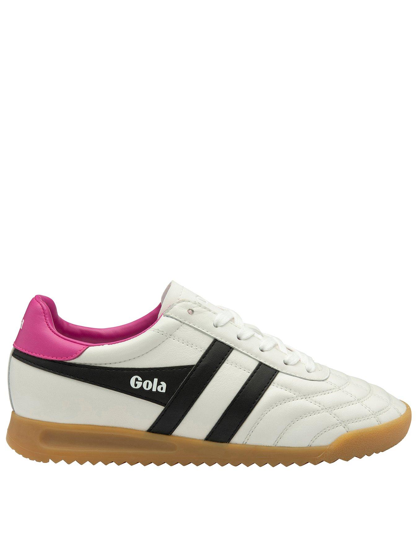  image of gola-womens-stadium-trainers-whitepink