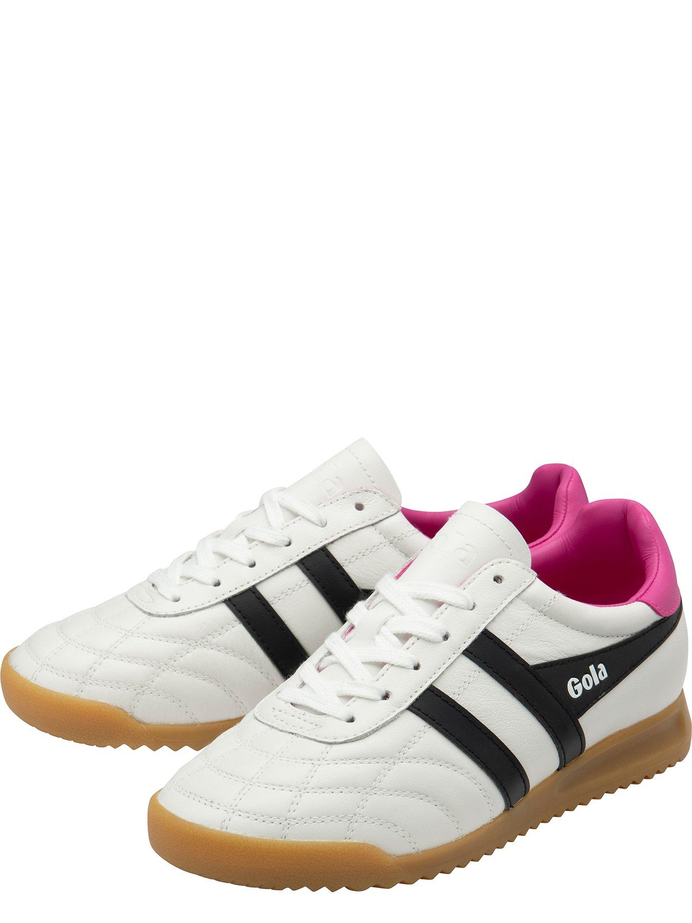  image of gola-womens-stadium-trainers-whitepink