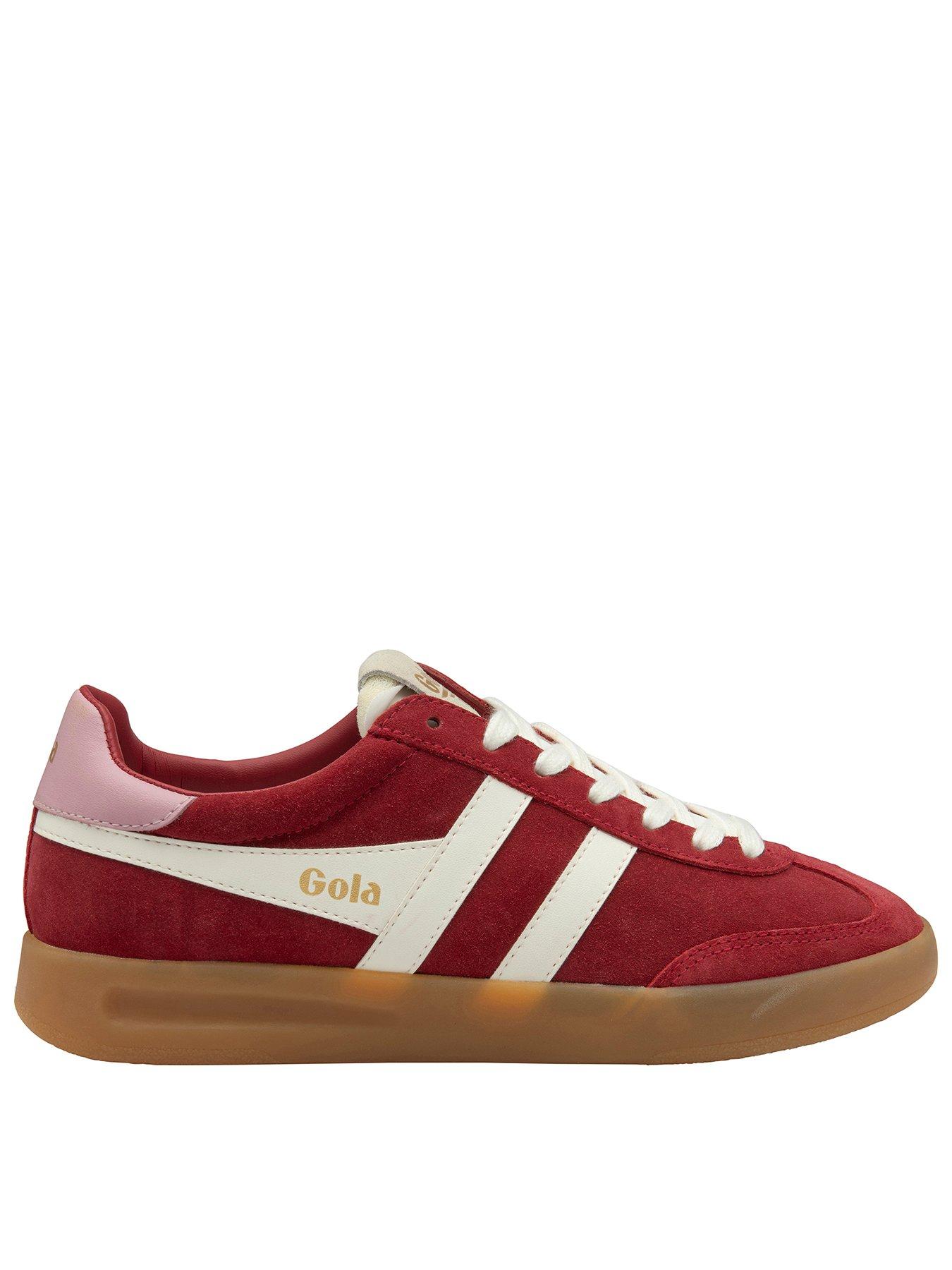 gola-womens-cyclone-trainers-off-white-red