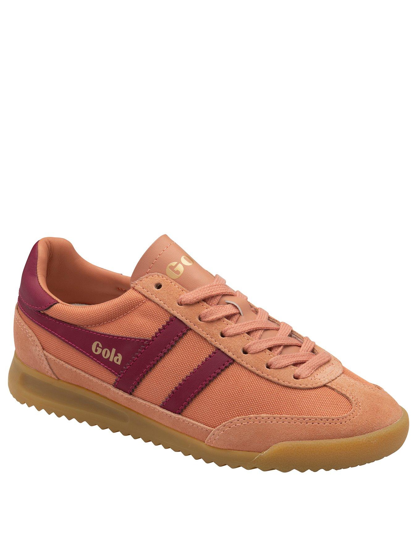 image of gola-womens-tornado-trainers-pinkpurple
