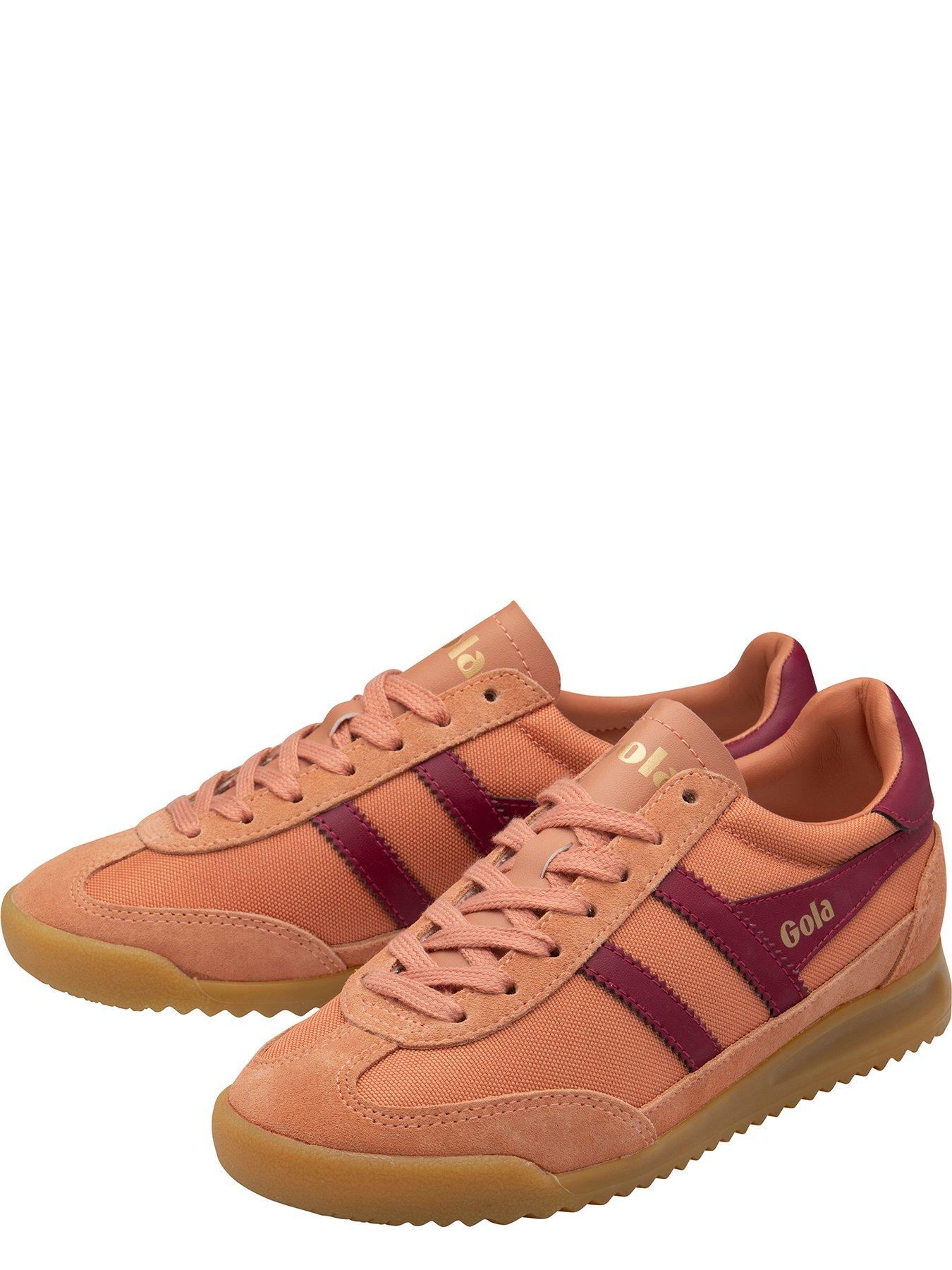  image of gola-womens-tornado-trainers-pinkpurple