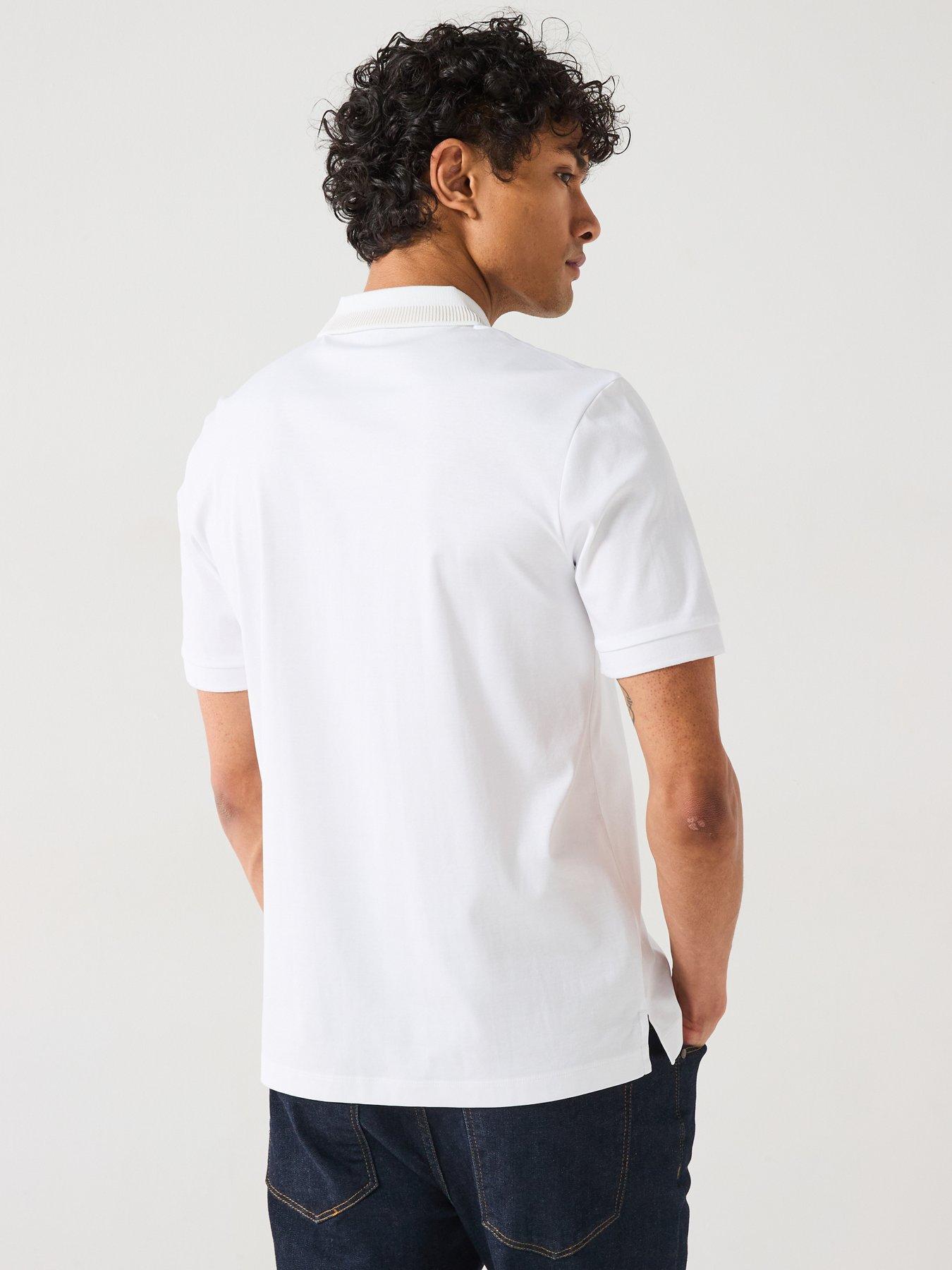  image of boss-h-phillipson-199-contrast-collar-slim-fit-polo-shirt--white