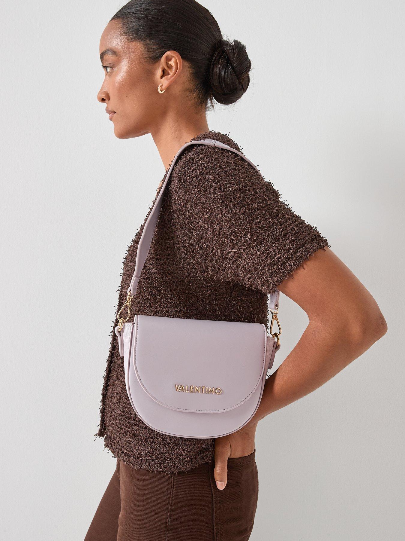 Valentino Sylvia Re Flap Bag - Lilac