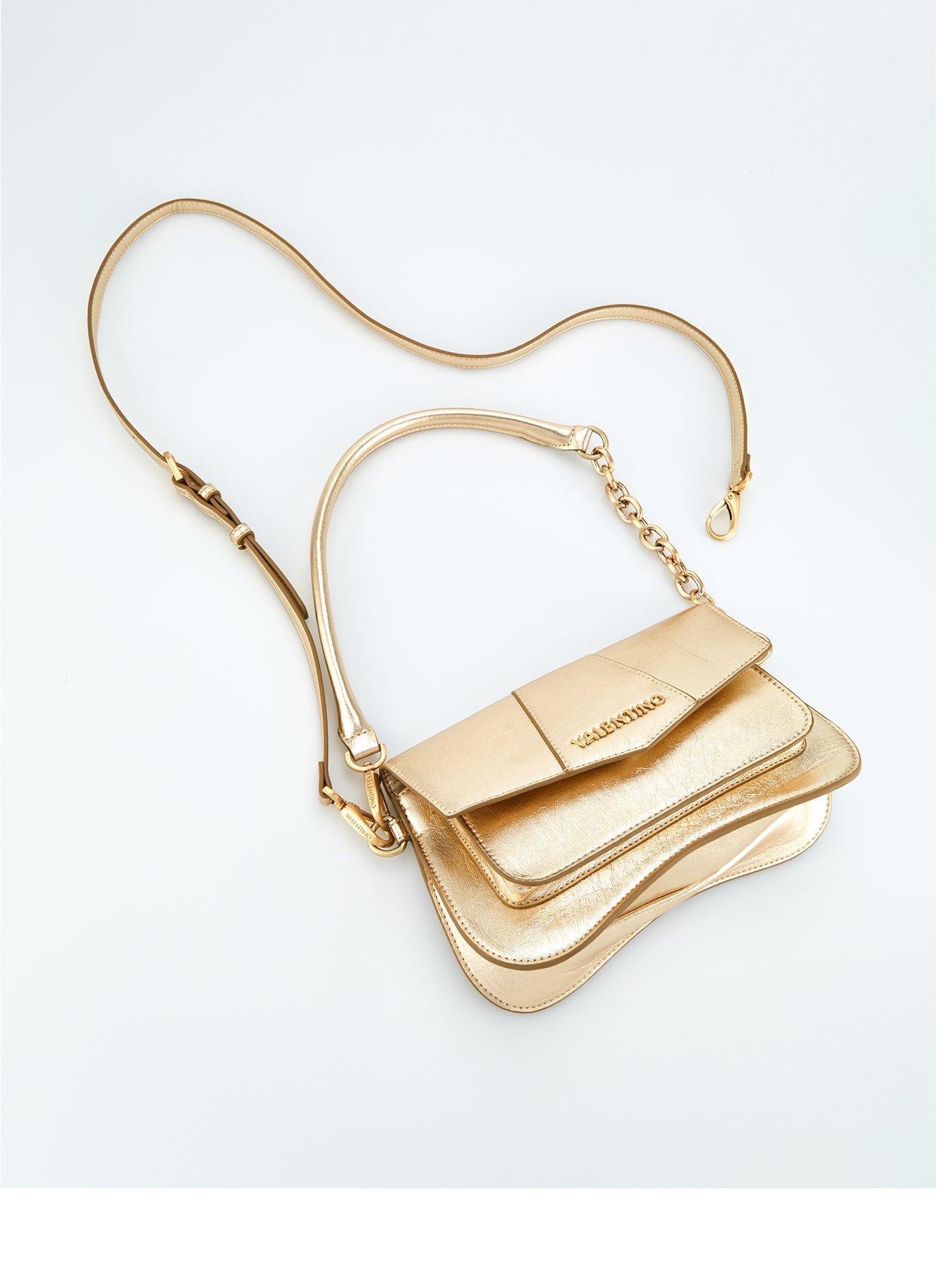 Image 2 of 4 of Valentino Unika Shoulder Bag - Gold