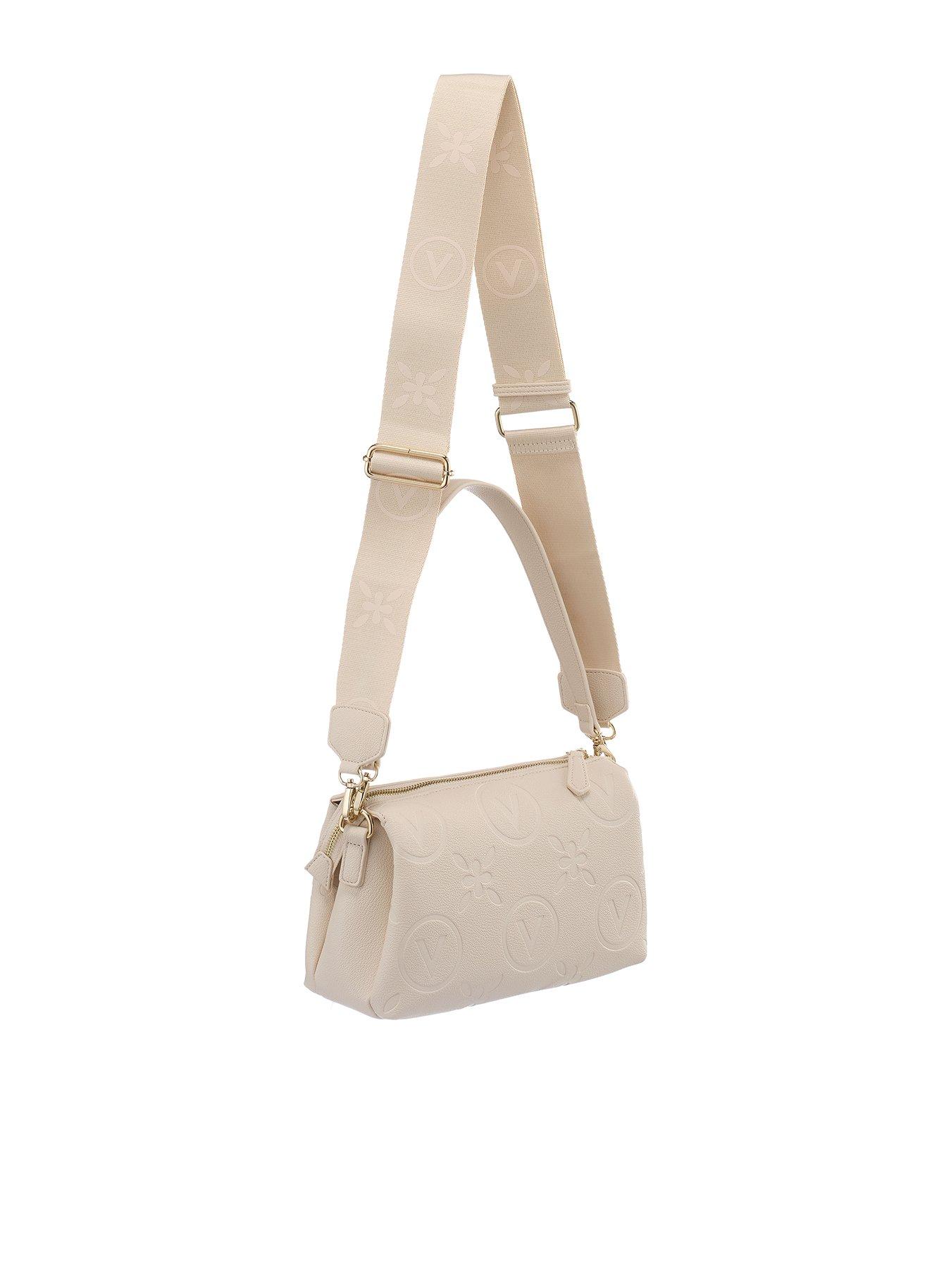  image of valentino-samba-re-shoulder-bag-cream