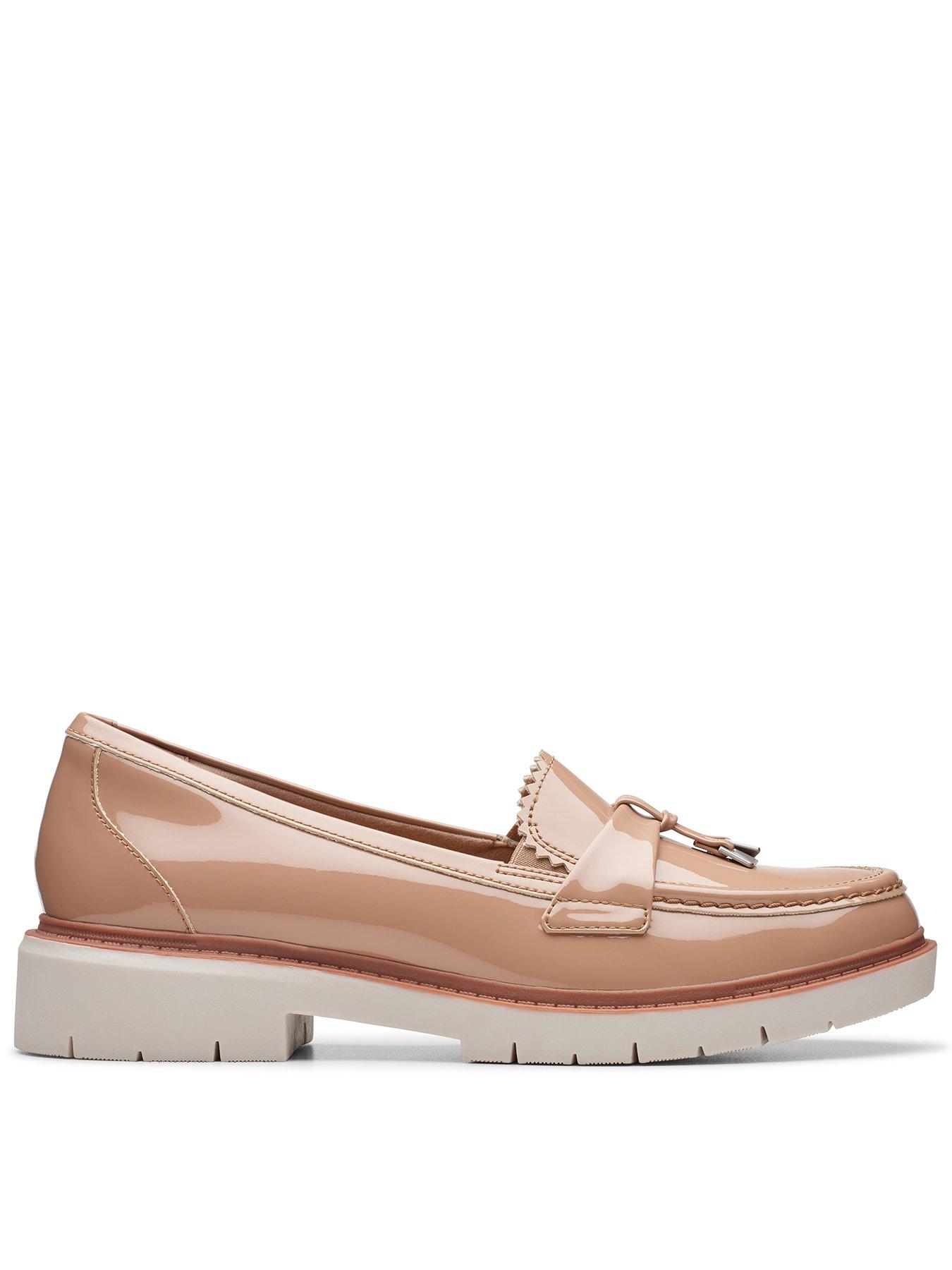  image of clarks-westlynn-bella-tassel-loafer-warm-beige