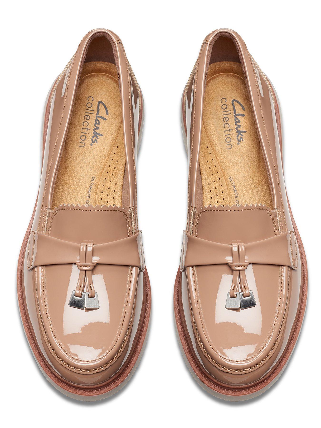  image of clarks-westlynn-bella-tassel-loafer-warm-beige
