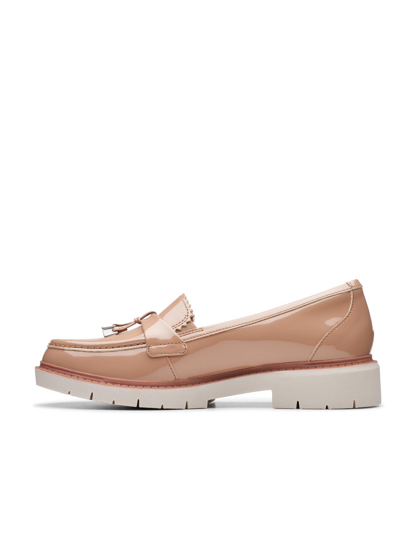  image of clarks-westlynn-bella-tassel-loafer-warm-beige
