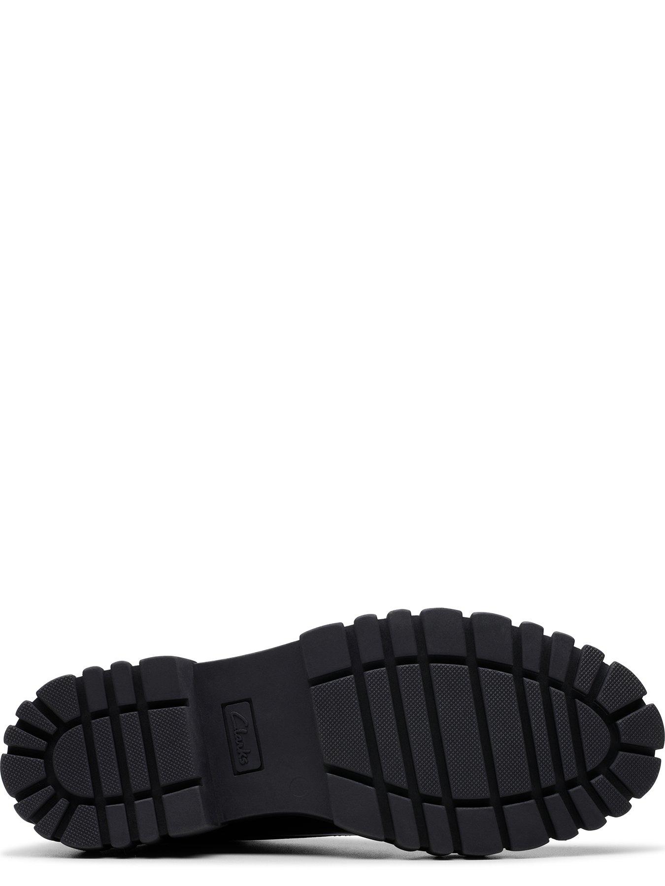  image of clarks-page-chunky-loafer-black