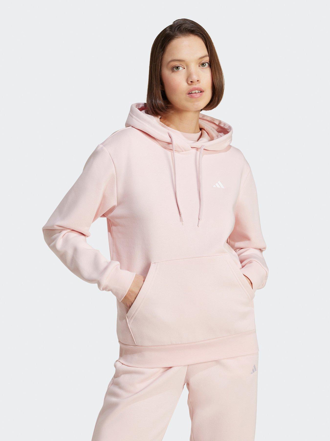 undefined Women's Essentials Small Logo Feel Cozy Hoodie - Pink